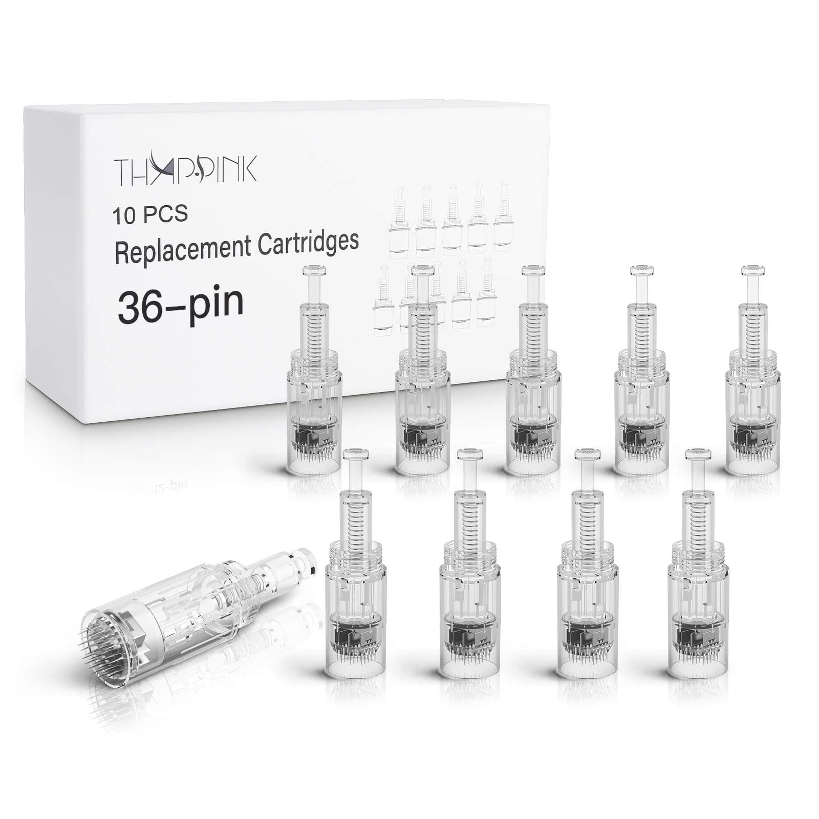 THAPPINK 36 Pins Replacement Cartridges 10Pcs