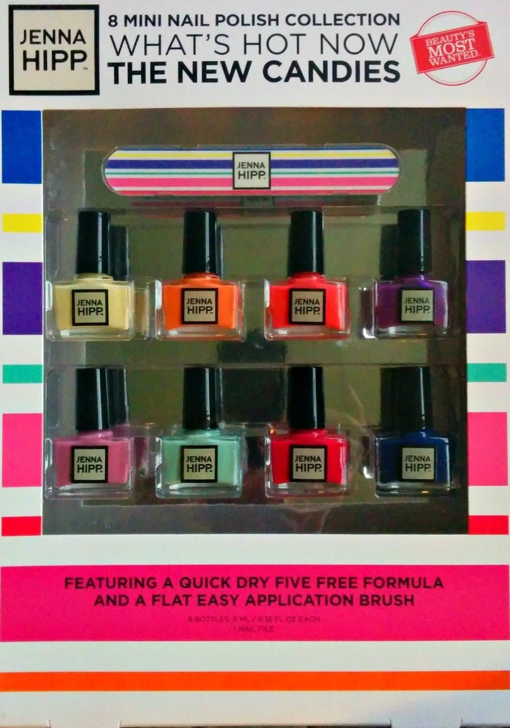 8 Mini Nail Polish Collection What's Hot Now the New Candies Spring 2015 Collection