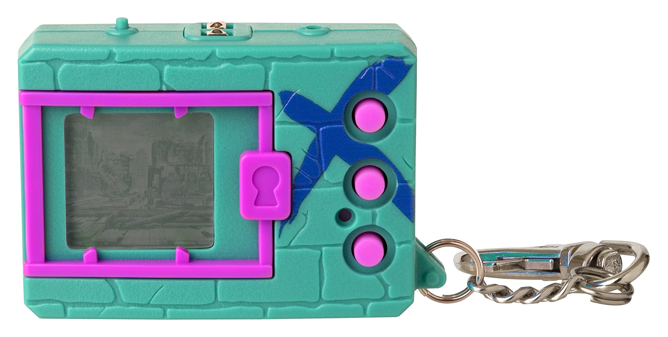 Bandai X (Green & Blue) - Virtual Monster Pet by Tamagotchi