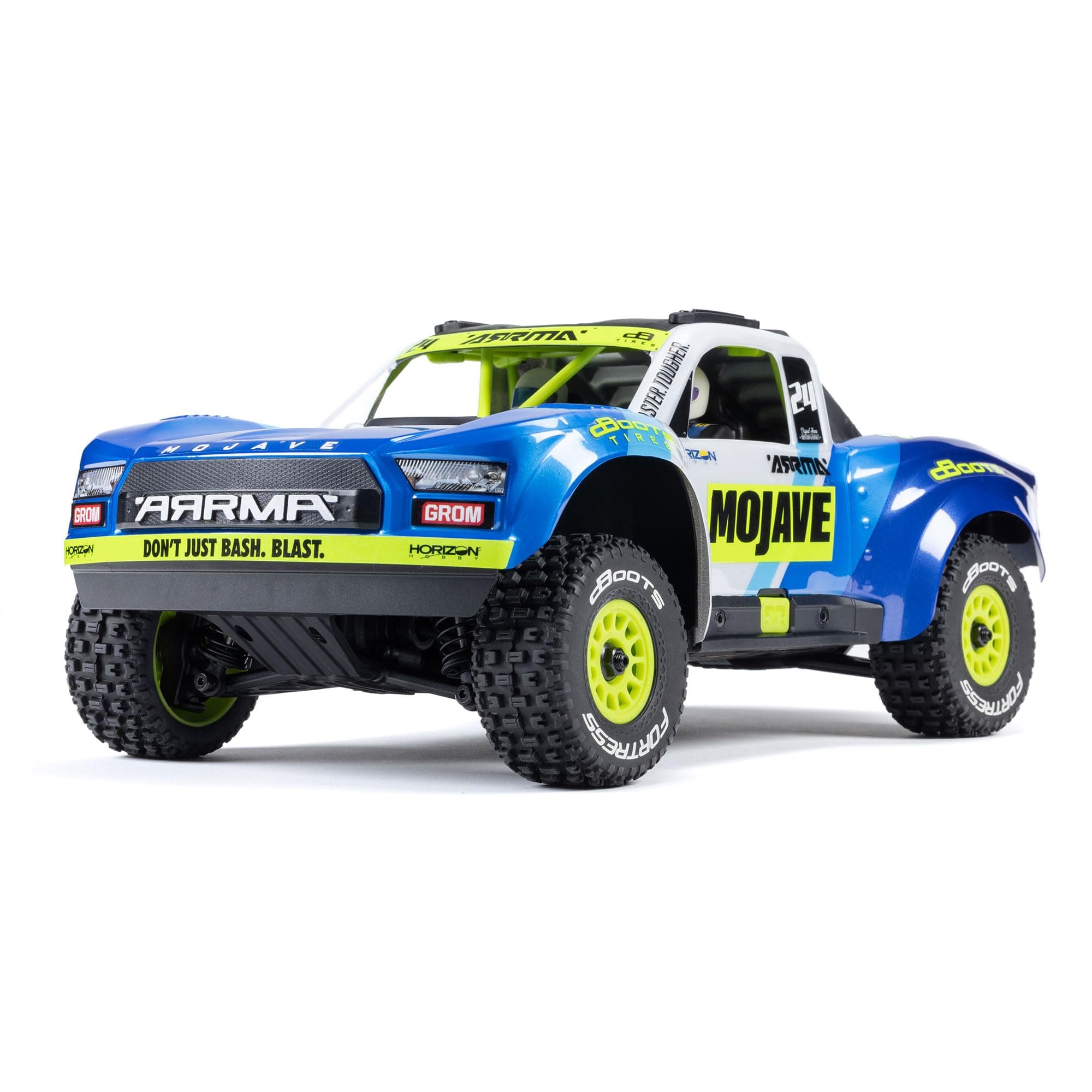 Mojave GROM MEGA 380 Brushed 4x4 1:18 RTR Desert Truck - Blue