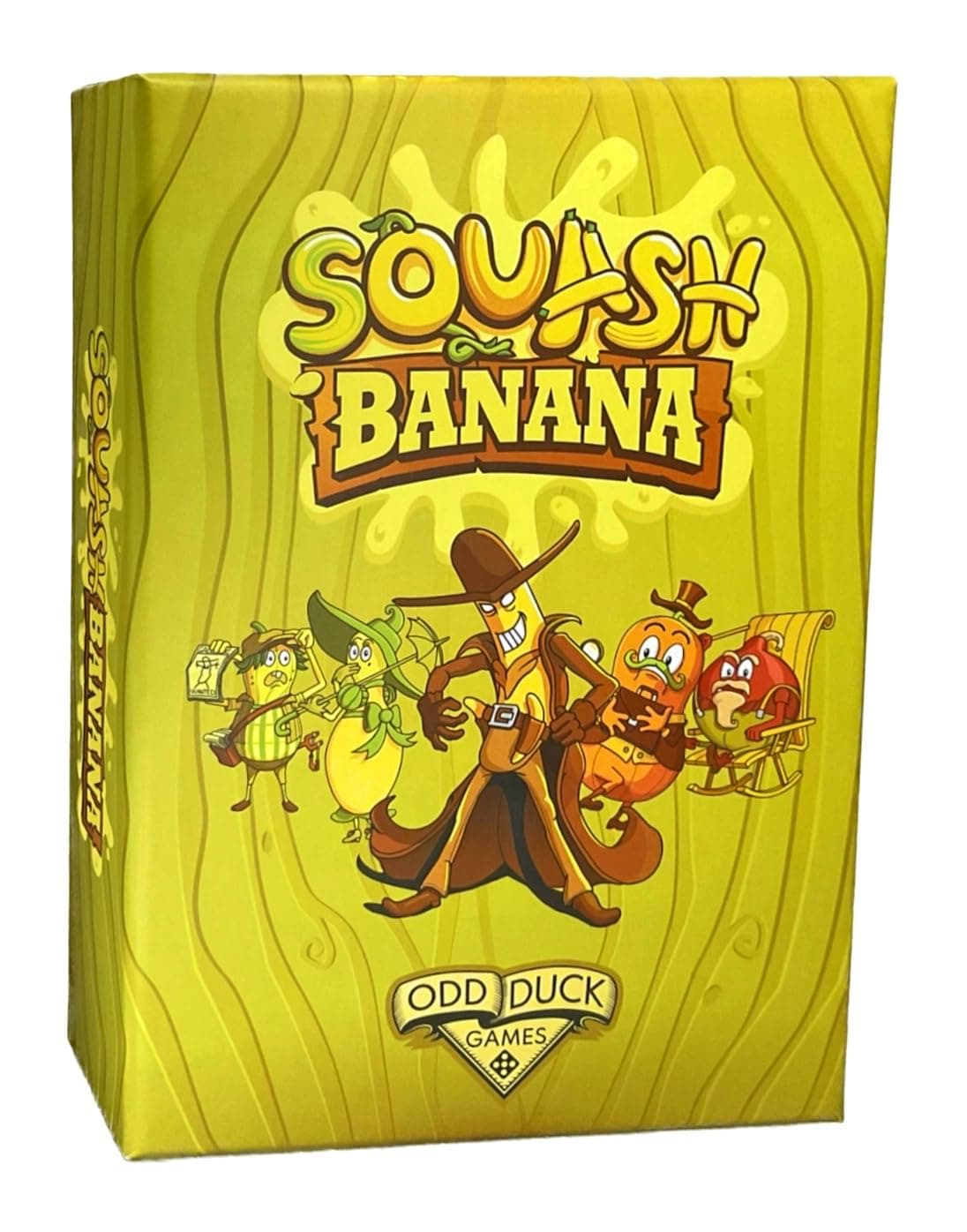 Squash Banana – Fast-Paced Slap Card Game with Old West Theme | Hilarious Game for Kids & Families | Spot The Banana Bandits in 90-Second Rounds | Ages 5+