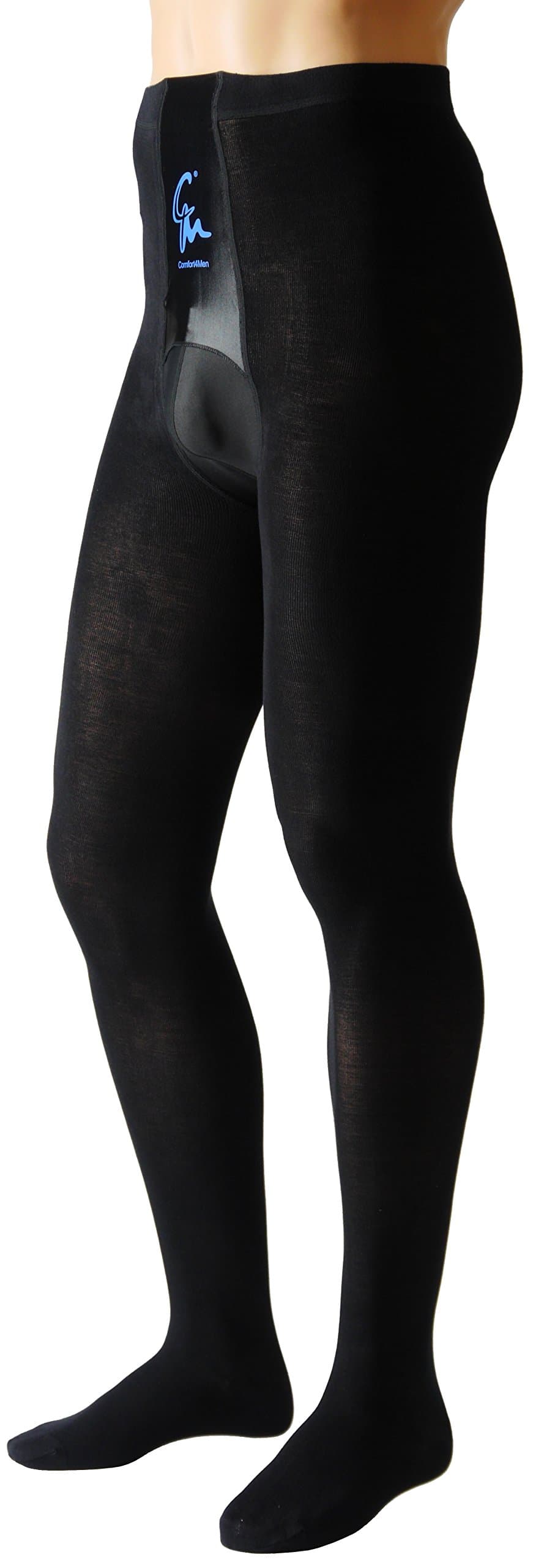 Comfort4Men C426M Pantyhose Tights with Medium Support MICROCOTTON Opaque High Waist