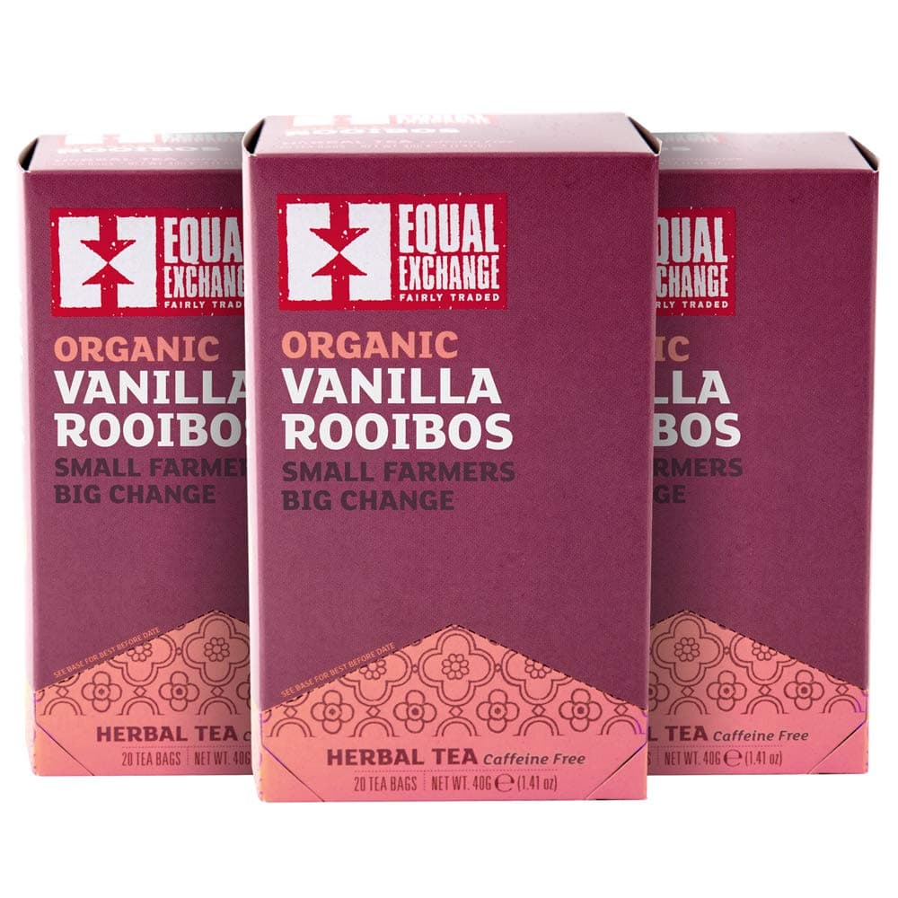 Organic Vanilla Rooibos Tea, 20-Count (Pack of 3)
