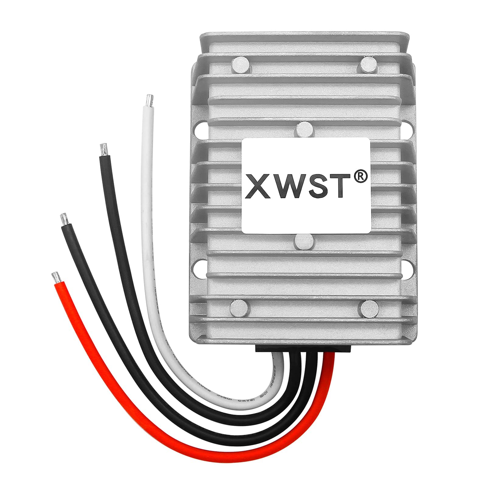 XWSTDC 12V 24V Step Down to 5V 40A 200W Converter Voltage Reducer, 5Volt Regulator Waterproof DC/DC Buck Transformer Power Supply