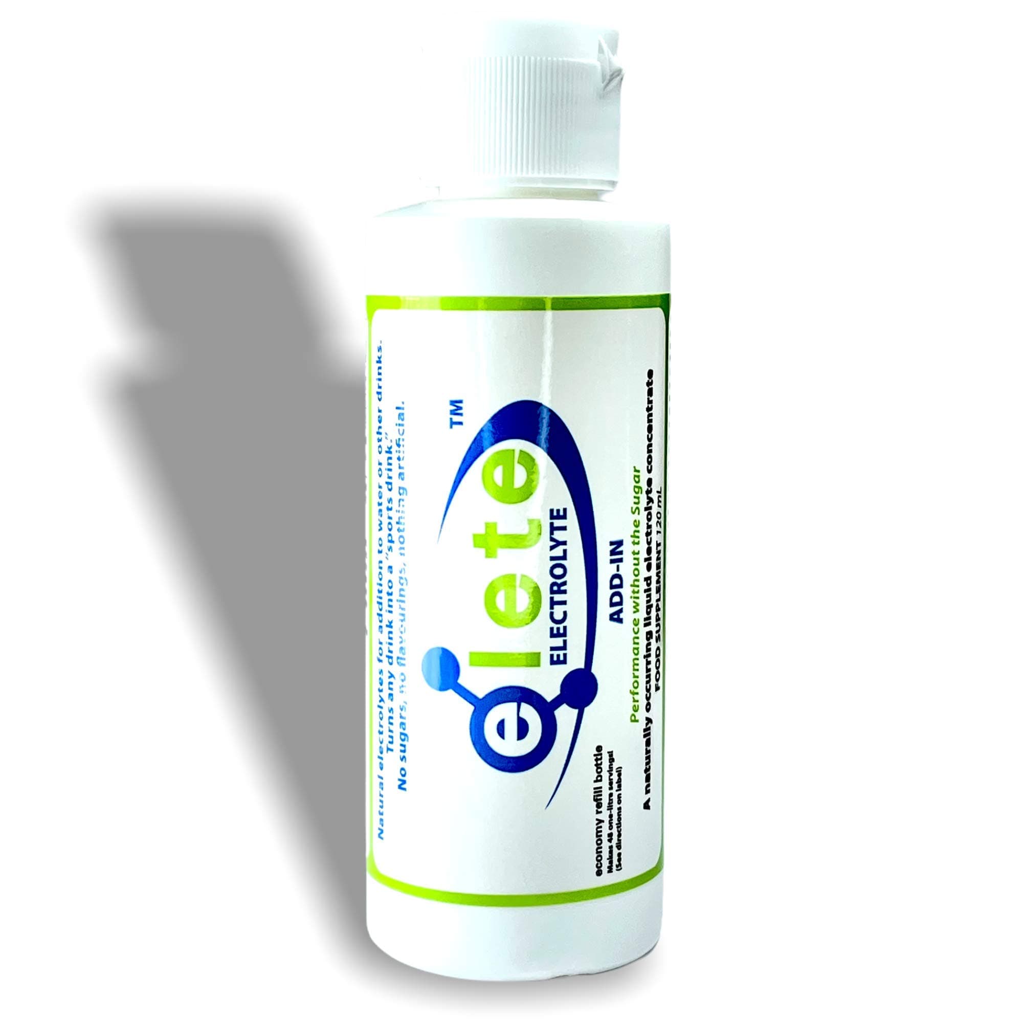 elete Electrolytes | Hydration Drops | 120ml Refill Bottle | Makes 48 Litres of Electrolyte Hydration Drink