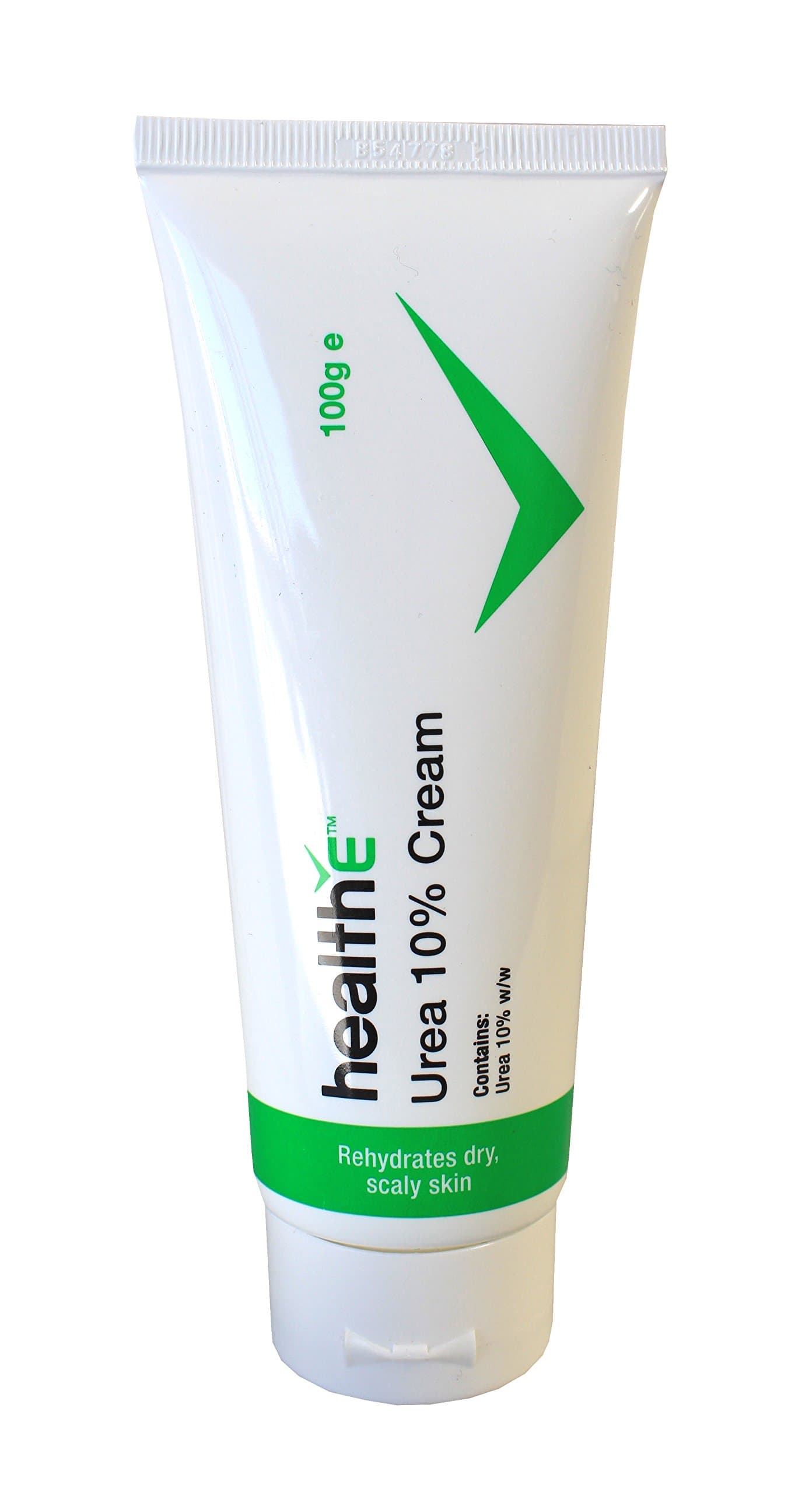 healthE - Urea Cream 10% - Hydrating Skin Cream Suitable for Dry Skin, Cracked Skin, Calloused Skin, Rough Skin, Hardened Skin, Eczema, Ichthyosis and Hyperkeratosis (100g Tube)