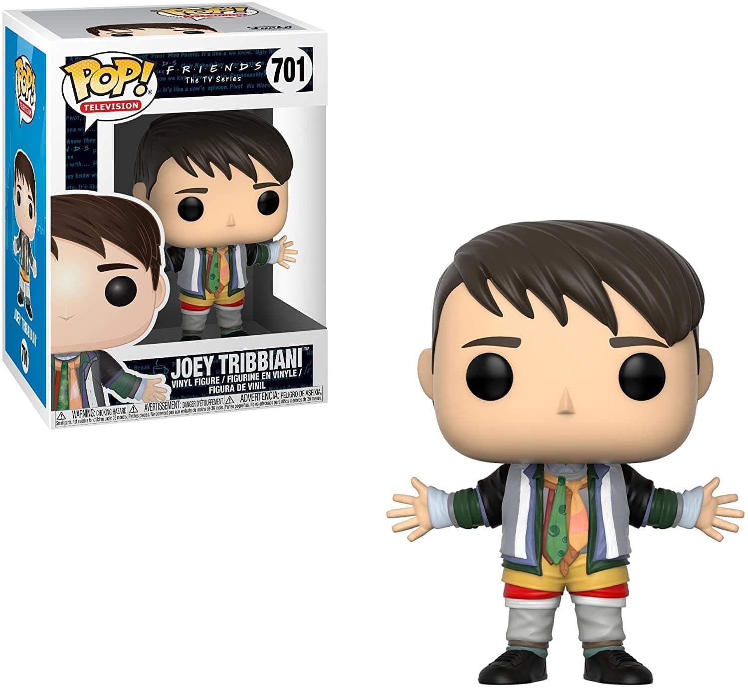 Funko POP! Vinyl: Friends: Joey Tribbiani In Chandler's Clothes - Collectable Vinyl Figure - Gift Idea - Official Merchandise - Toys for Kids & Adults - TV Fans - Model Figure for Collectors