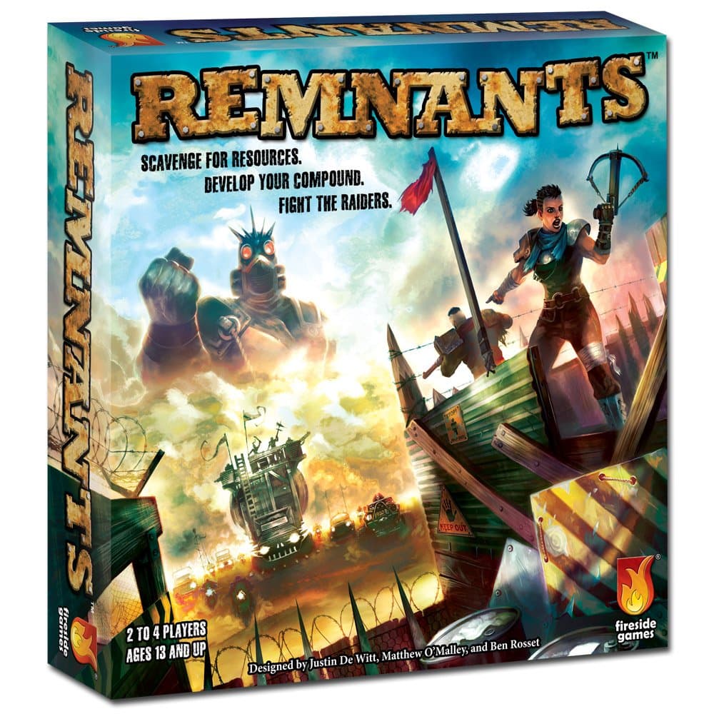 Fireside Games Remnants Board Game - Board Games For Families - Board Games For Kids 10 And Up