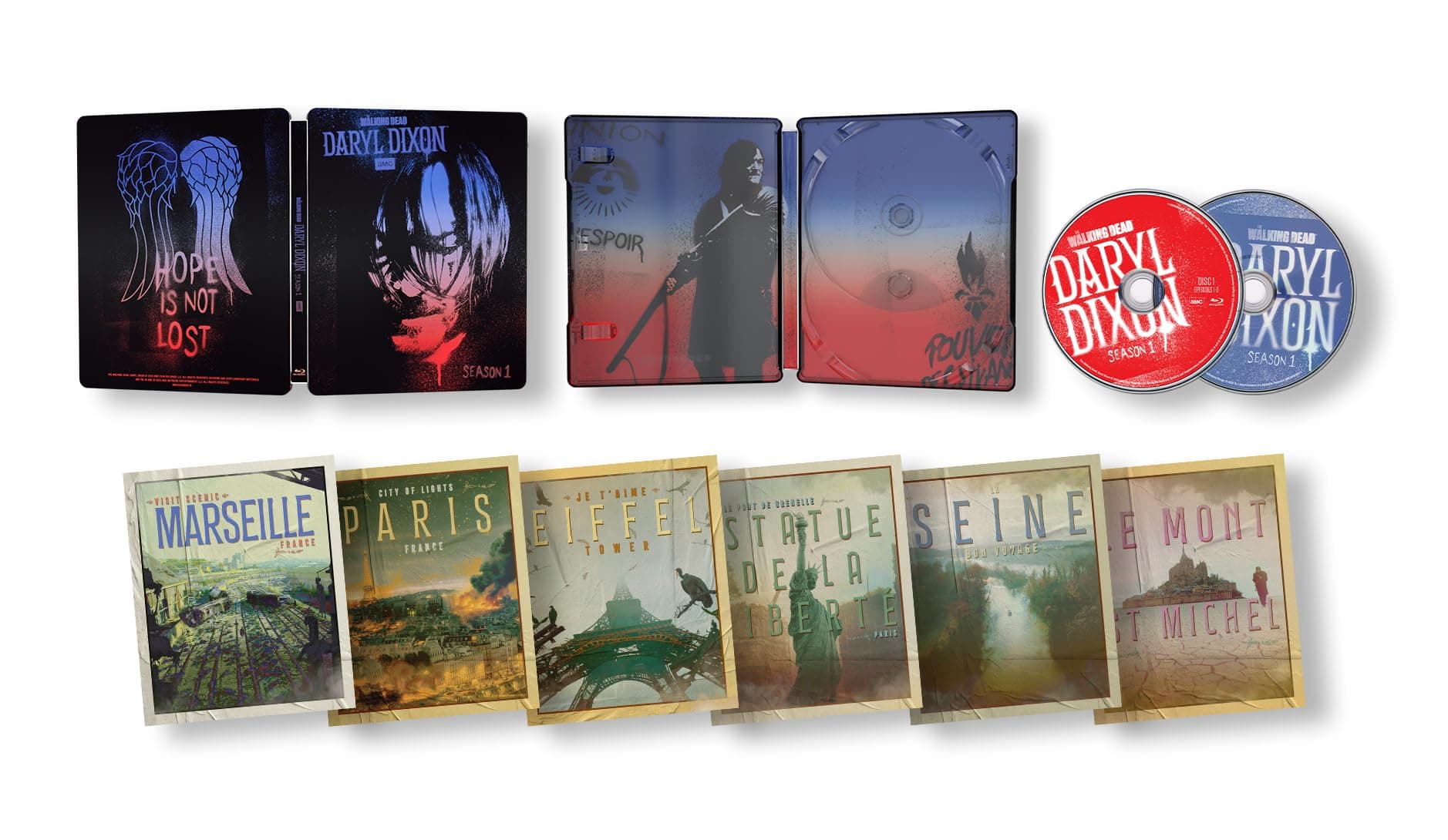 The Walking Dead: Daryl Dixon, Season 1 - Steelbook [Blu-ray]