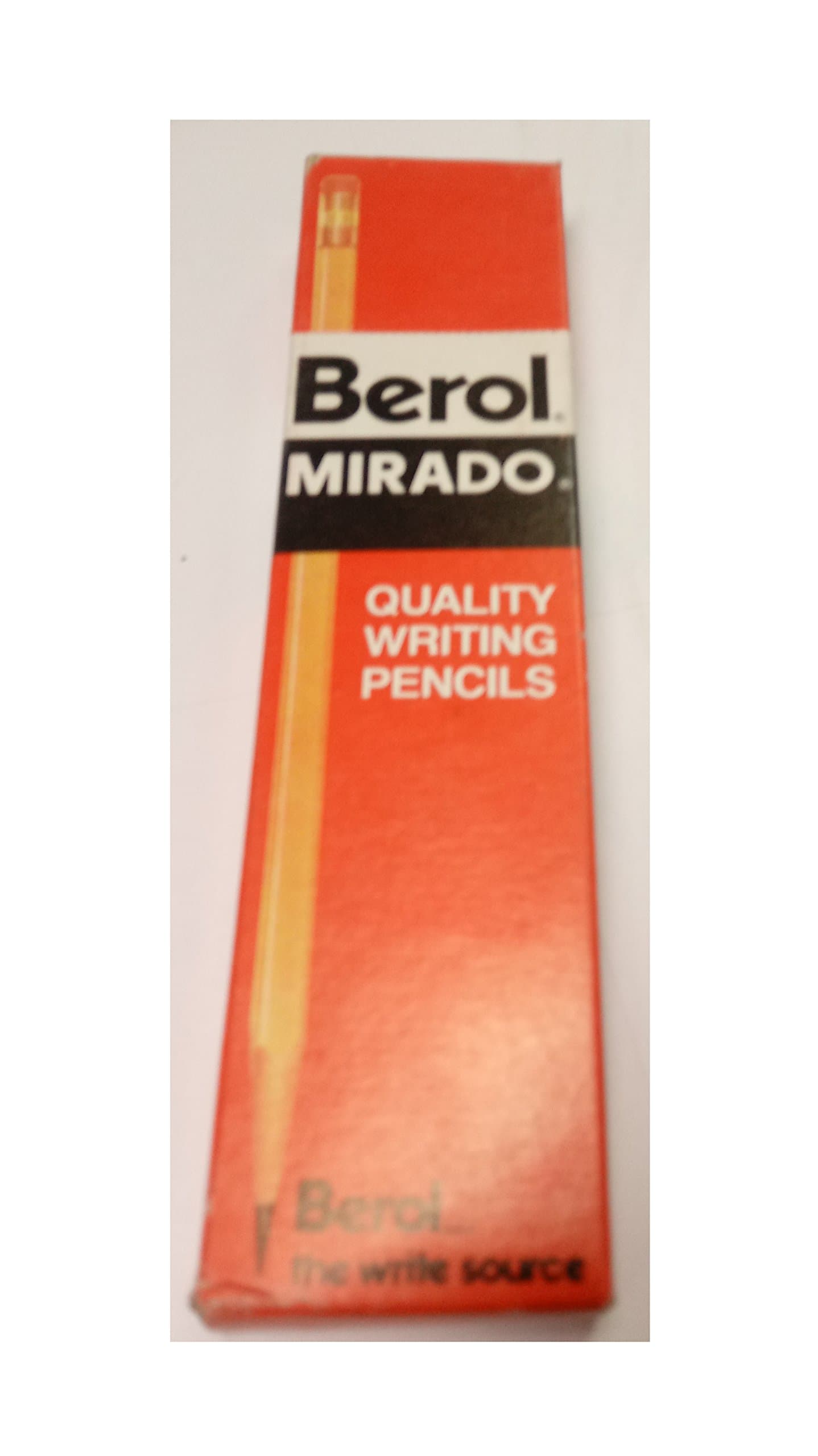 Berol, 174-2 Mirado, Eagle Writing Pencil, Chem-sealed, Made in Usa, These Were Made in the 70s Before Sanford Took Them Over Sold in Units of 12 Pencils