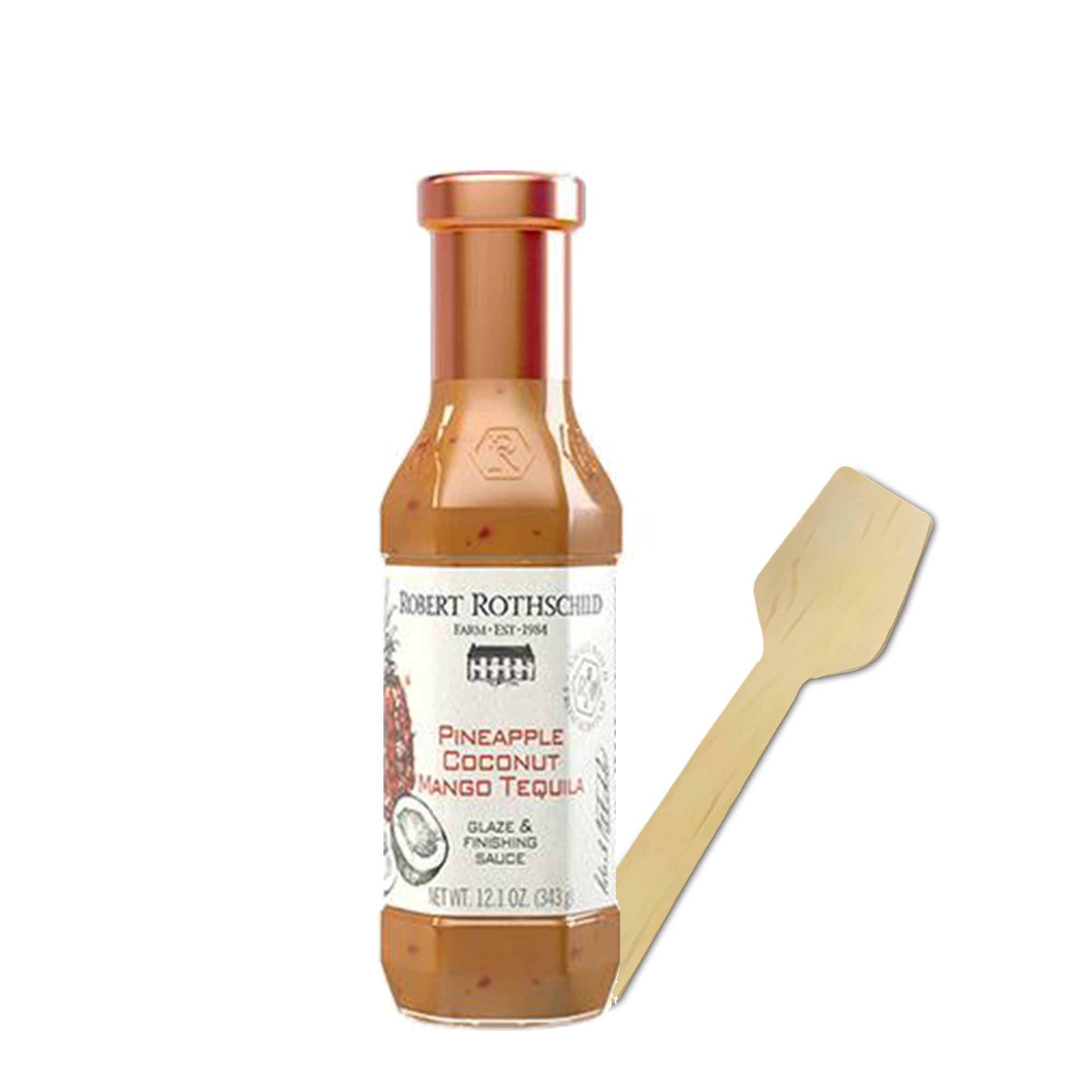 Robert Rothschild Gourmet Sauce - Pineapple Coconut Mango Tequila With Tasting Spoon