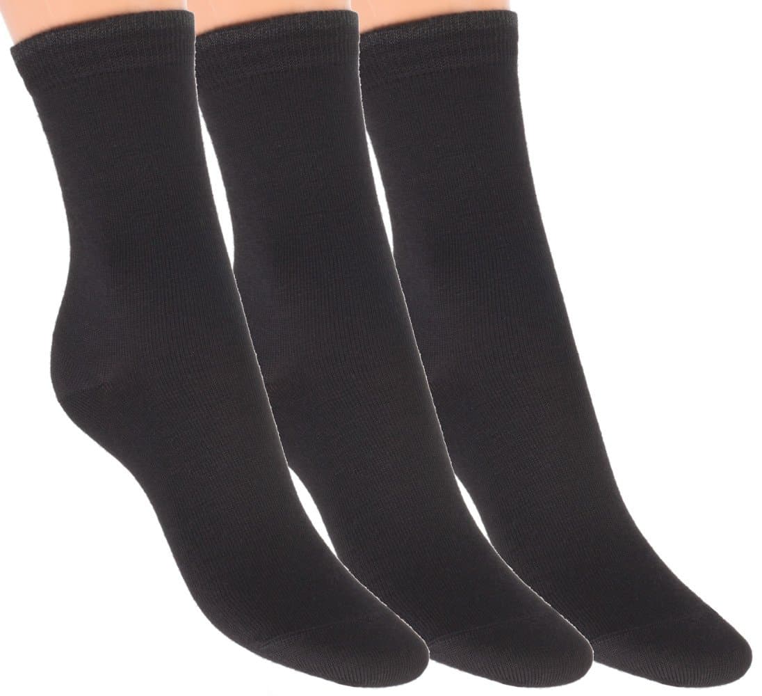 Loonysocks, 3 Pair of Our Best Socks Made of Super Soft Ascona Merino Wool Women/Ladies