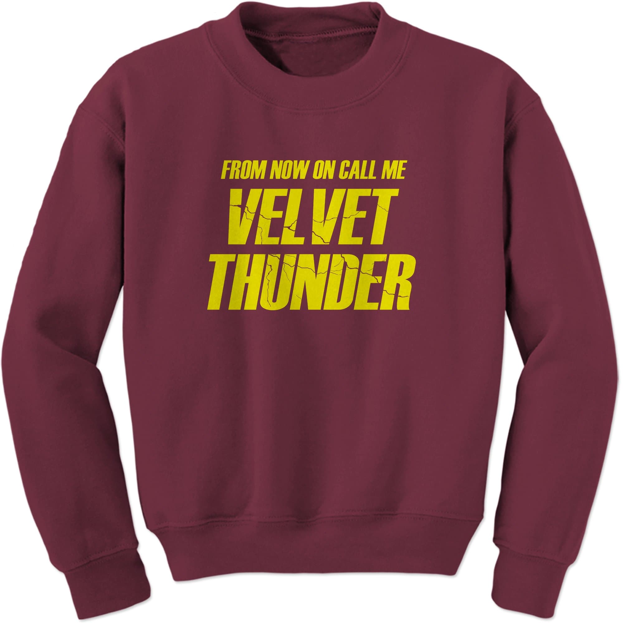 FerociTees Velvet Thunder Brooklyn 99 Crewneck Sweatshirt
