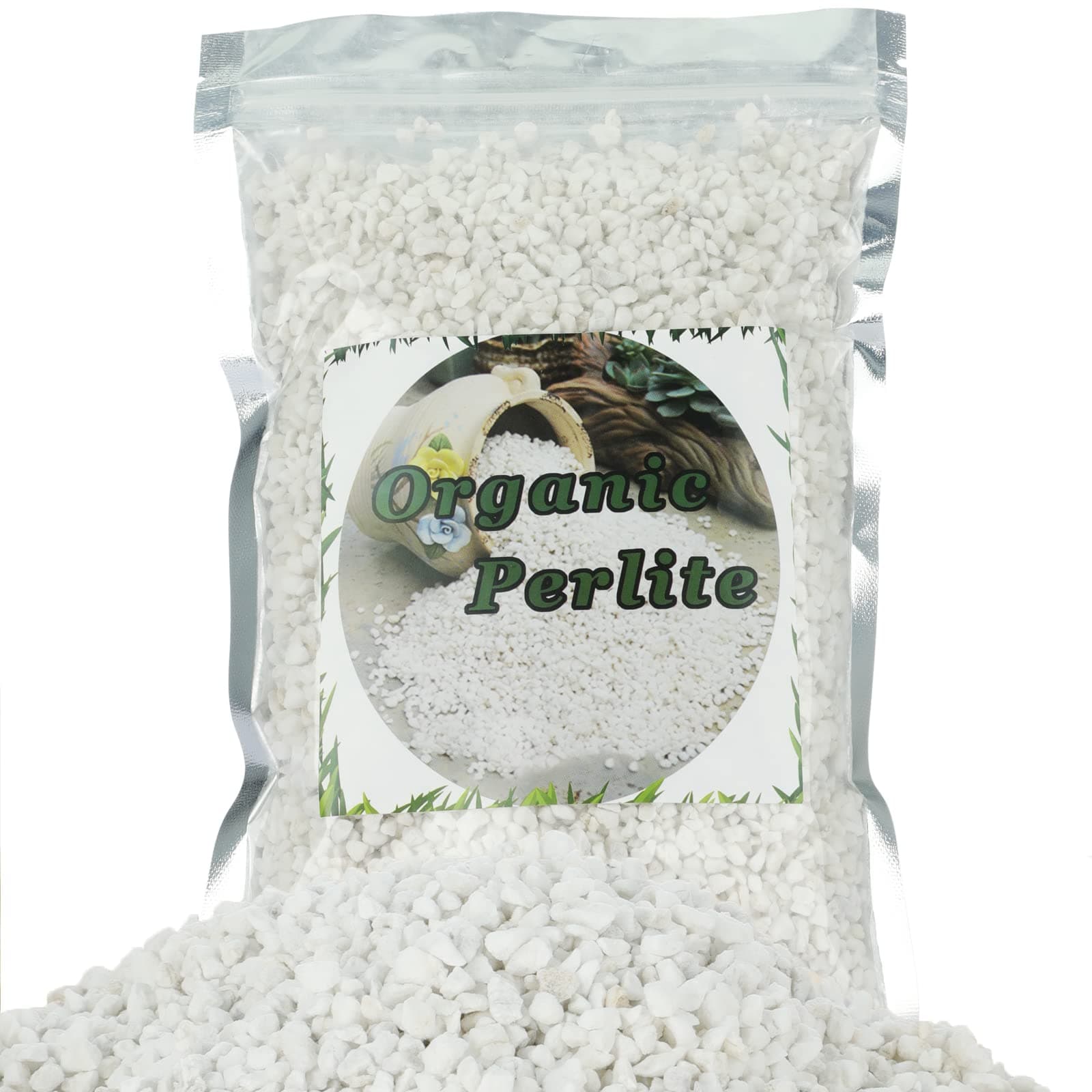 Organic Perlite for All Plants (1 Quart)