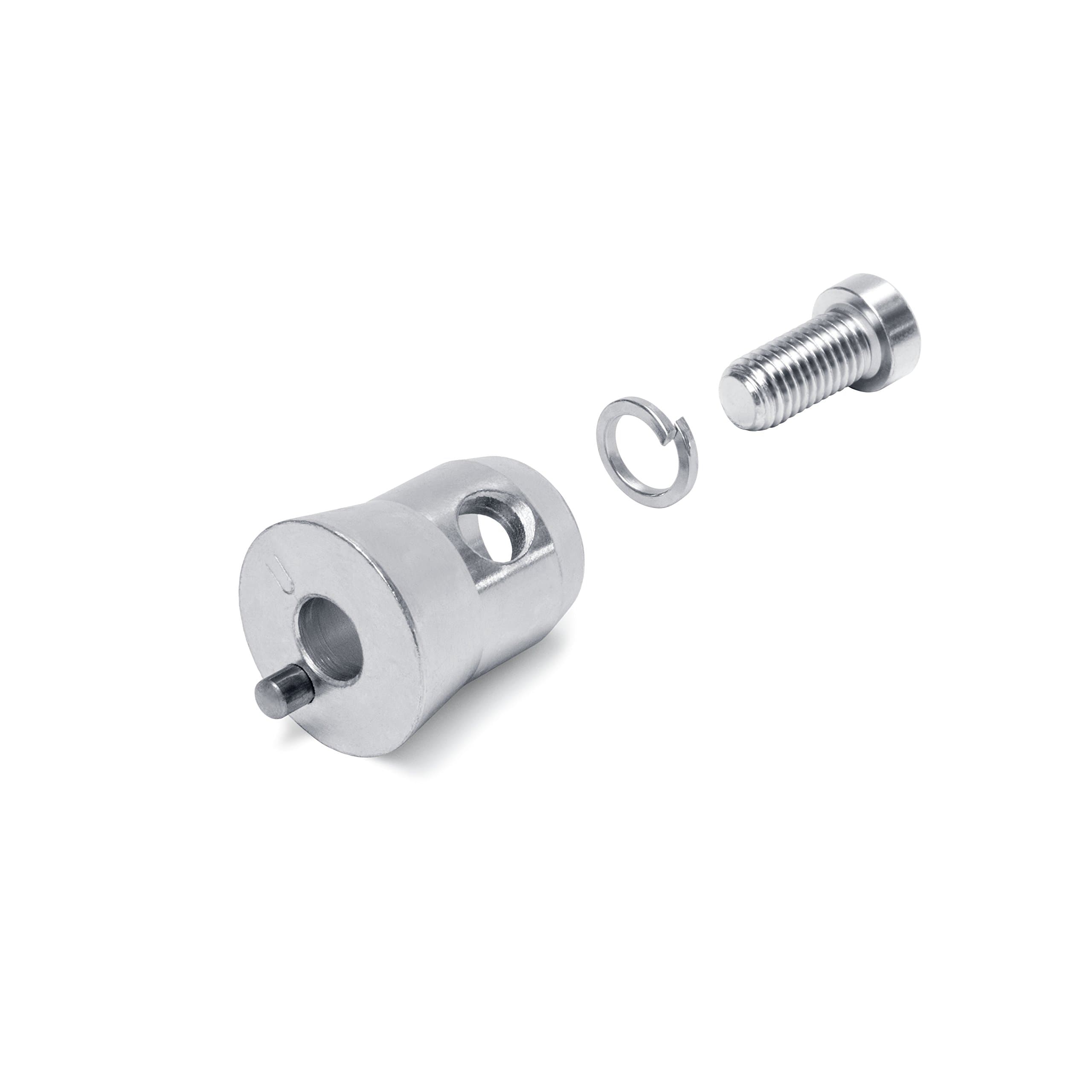 MILOS CON63U|MalePin Male connector w/location pin for multicube truss series M290/390, includes bolt+washer
