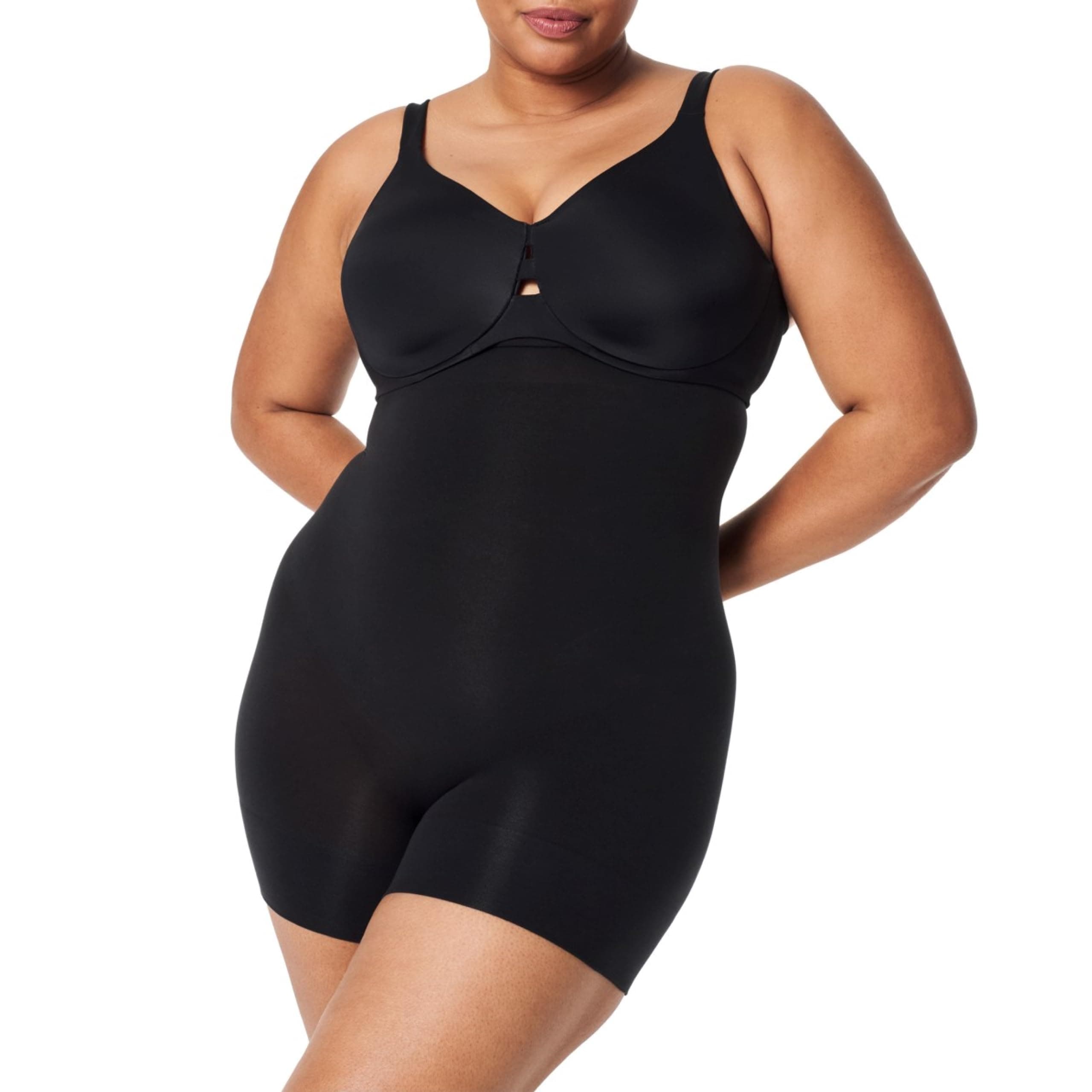 Spanx Women's Power High-waisted Shorty Thigh Shapewear