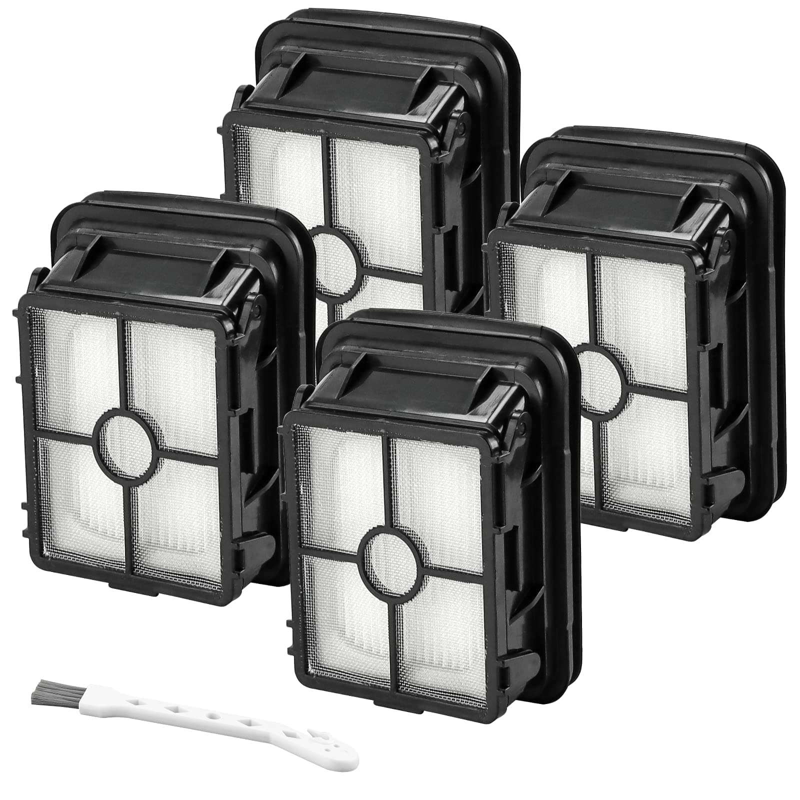 1866 Replacement Filter for Bissell Crosswave Pet Pro Vacuum 1785 2554A 2211W 2306A 2304P 1785A Crosswave Cordless Max Vacuum Cleaner Parts Replace 1608684 (4 PACK) LUXRILIX