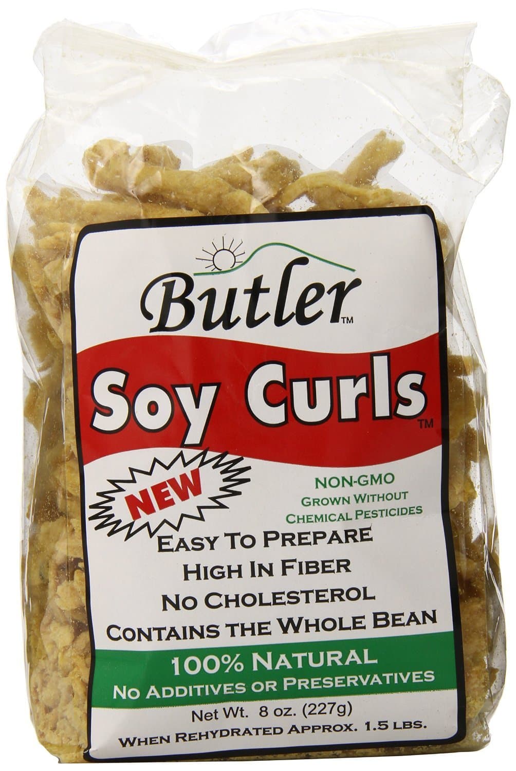 Soy Curls, 8 oz. Bags (Pack of 24)