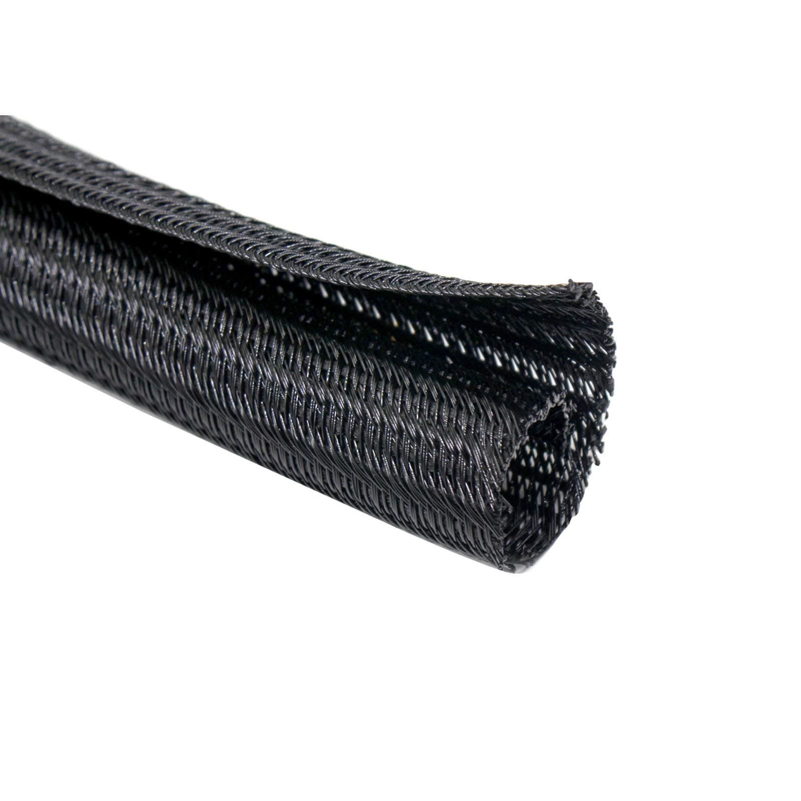 Cable Management Sleeve, Protect Cat from Chewing Cords Cord Protector Wire Loom Tubing Cable Sleeve Split Sleeving for TV/Computer/Home Entertainment Audio Video Cable USB Charger Cable