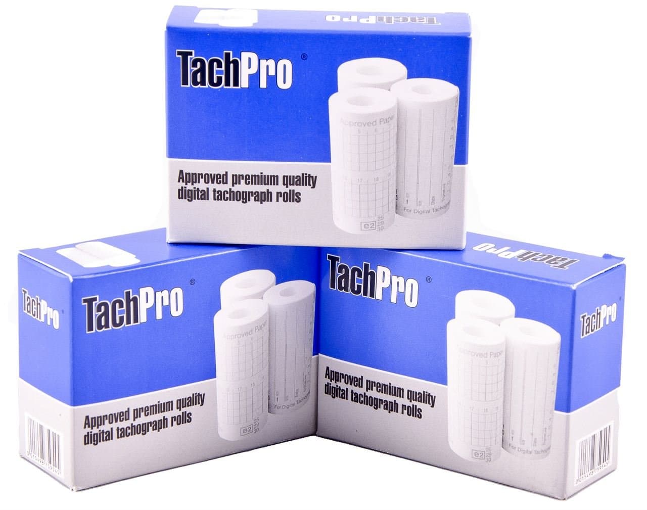 TachPro Digital Tachograph Rolls x10 boxes of 3 rolls - 100101