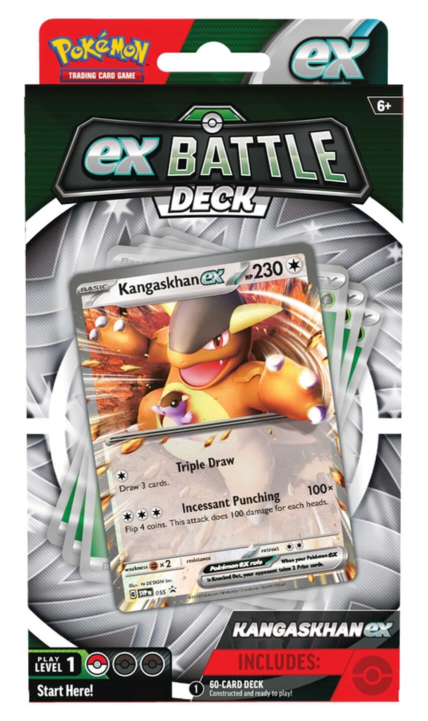 Pokemon Tcg : Kangaskhan Ex & Greninja Ex - Ex Battle Decks (1 Random)