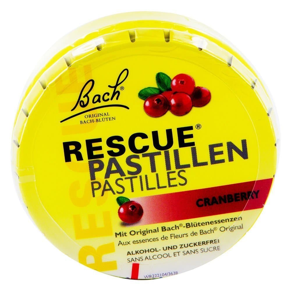 Bach Original Rescue Pastilles Cranberry 50 g by NELSONS GMBH