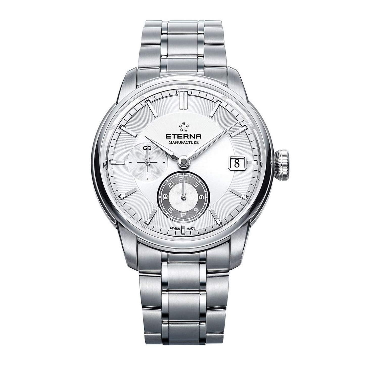 Eterna Gents-Wristwatch Adventic GMT Manufacture Date Analog Automatic 7661.41.66.1702