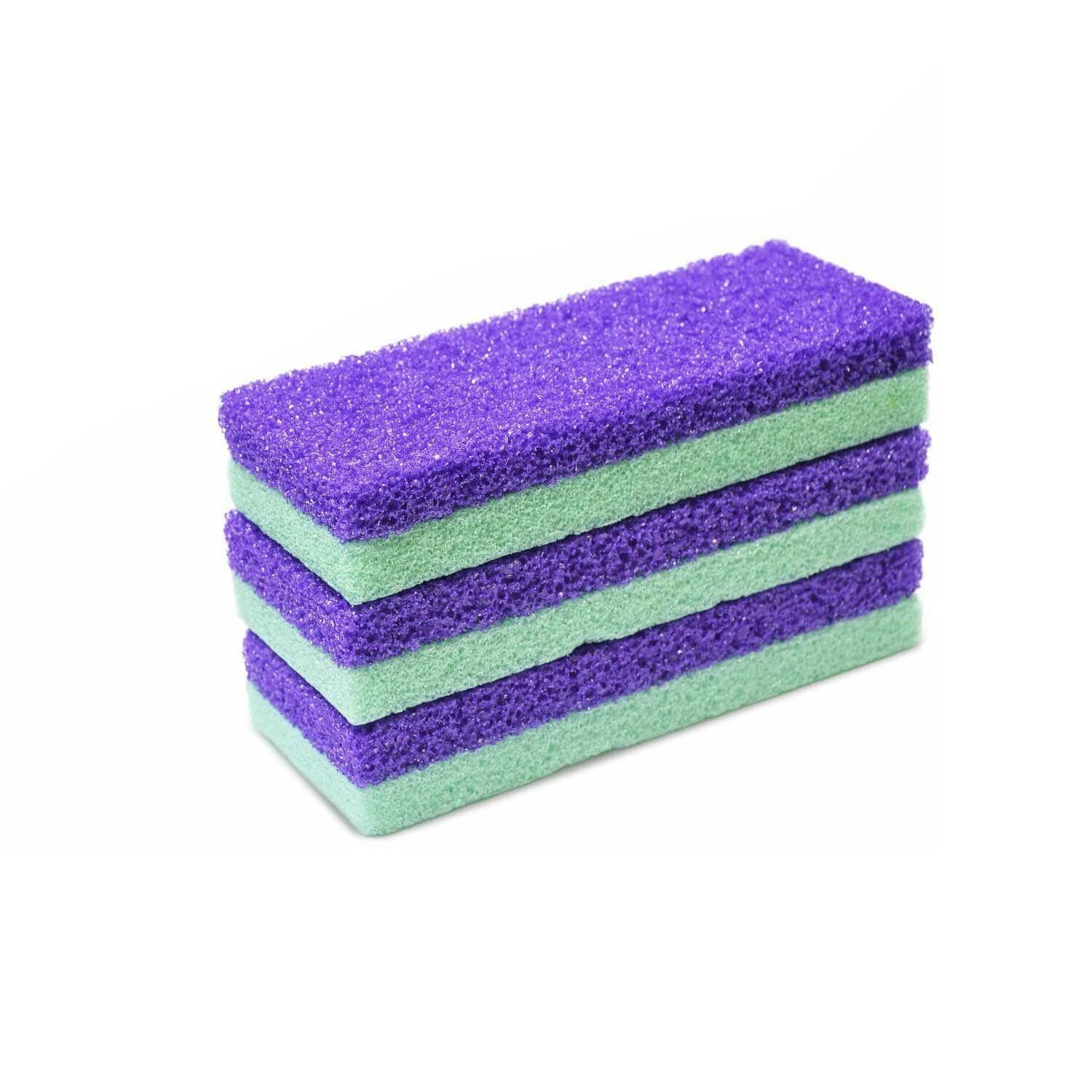 MaccibelleSalon Foot Pumice and Scrubber for Feet and Heels Callus and Dead Skins, Safely and Easily Eliminate Callus and Rough Heels (Pack of 3)