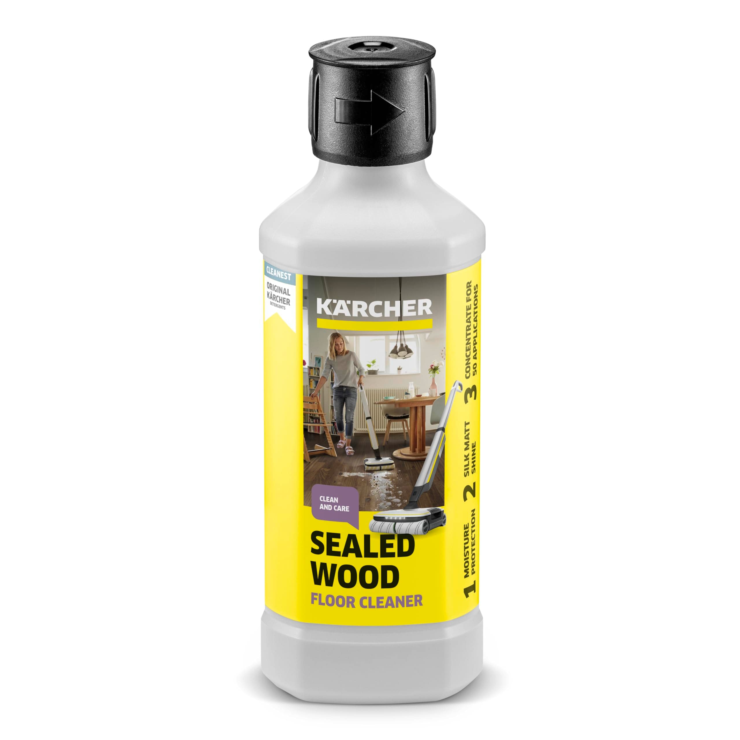 Karcher Sealed Wood Floor Cleaning Detergent for Hard Floor Cleaners
