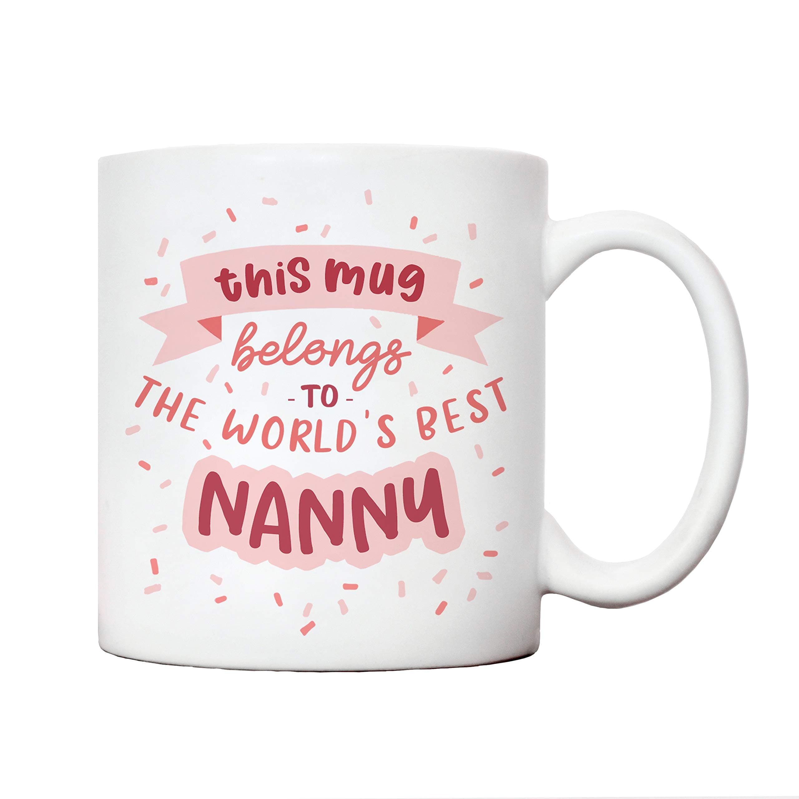 Manta Makes gifts for Nanny, Birthday, Gran's Day or Christmas Presents (Nanny Mug)