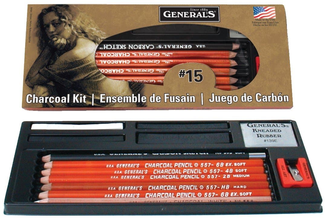 CHARCOAL DRAWING KIT