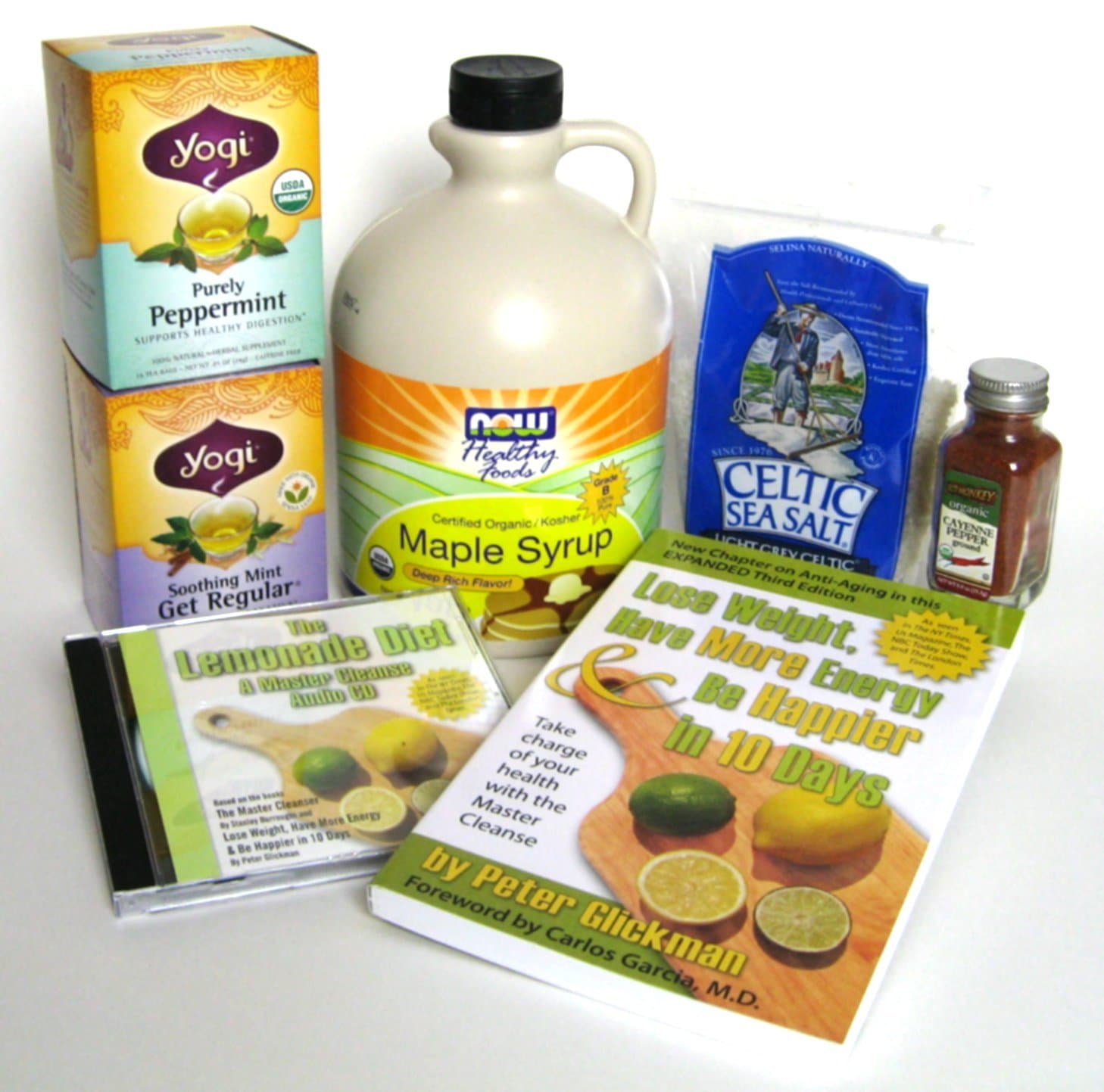 Master Cleanse Deluxe 10-Day Organic Kit with Free CD and Instruction Book