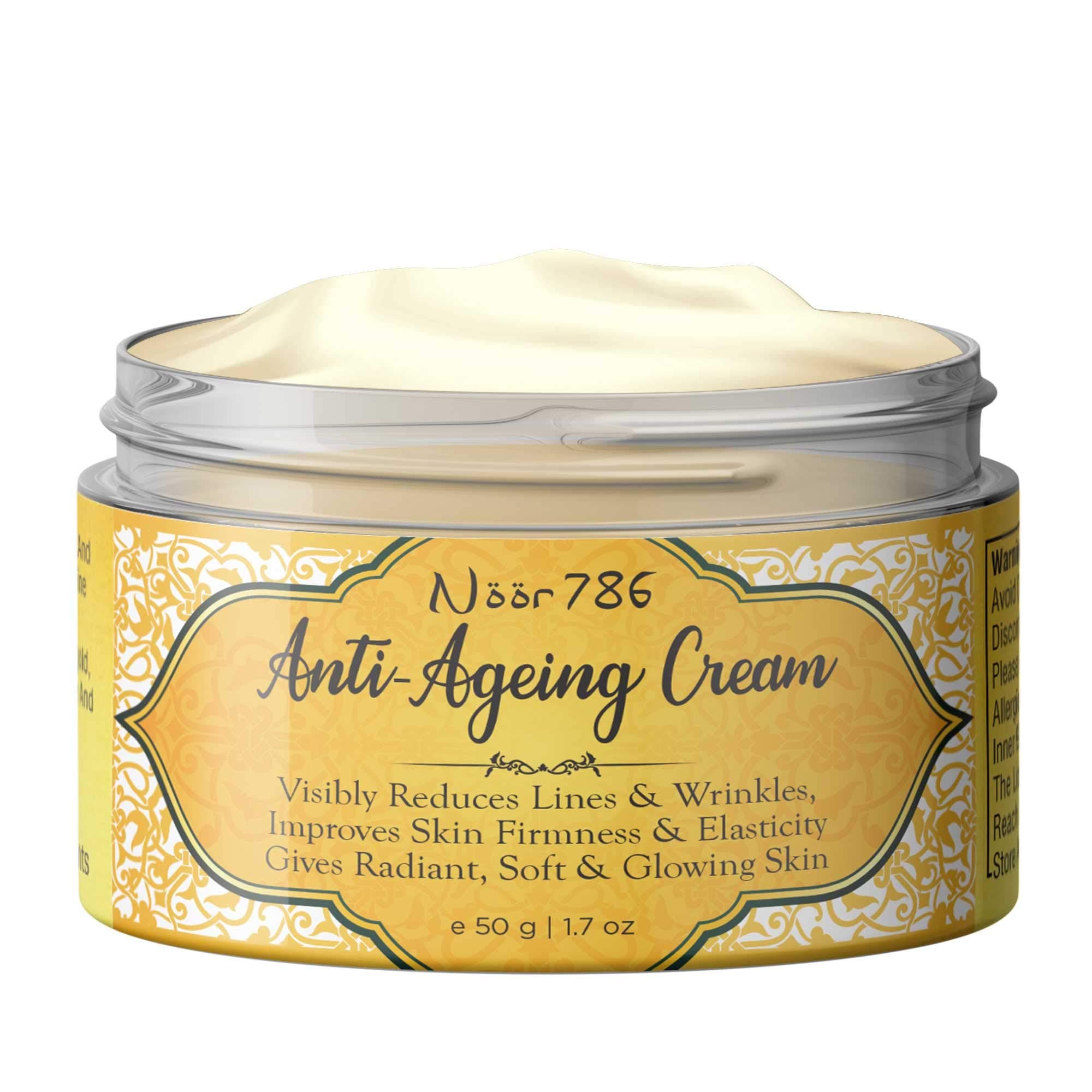 Noor 786 Halal Friendly Anti Ageing Cream, 50g