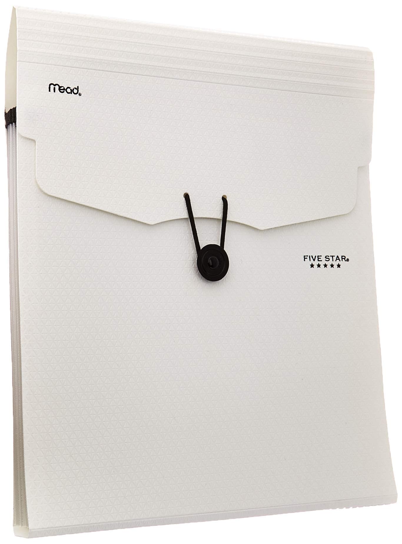 Five Star Expanding File Folder, 5-Pocket Expandable File Folder, Removable Files, (Color May Vary), 1 Count (35176)