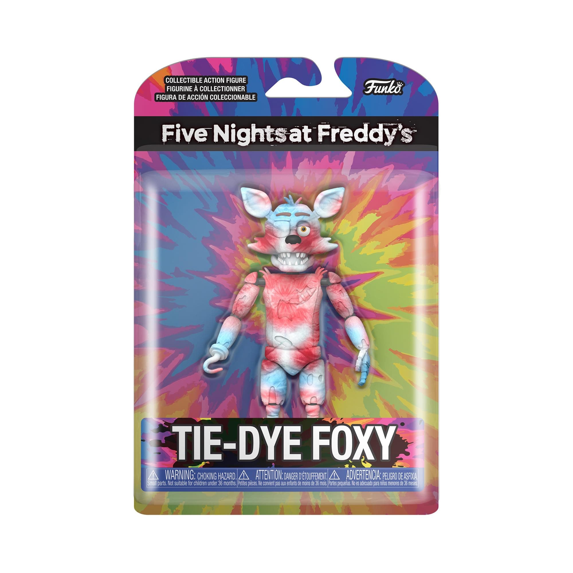 FUNKO ACTION FIGURES: Five Nights at Freddy's TieDye- Foxy (FNAF)