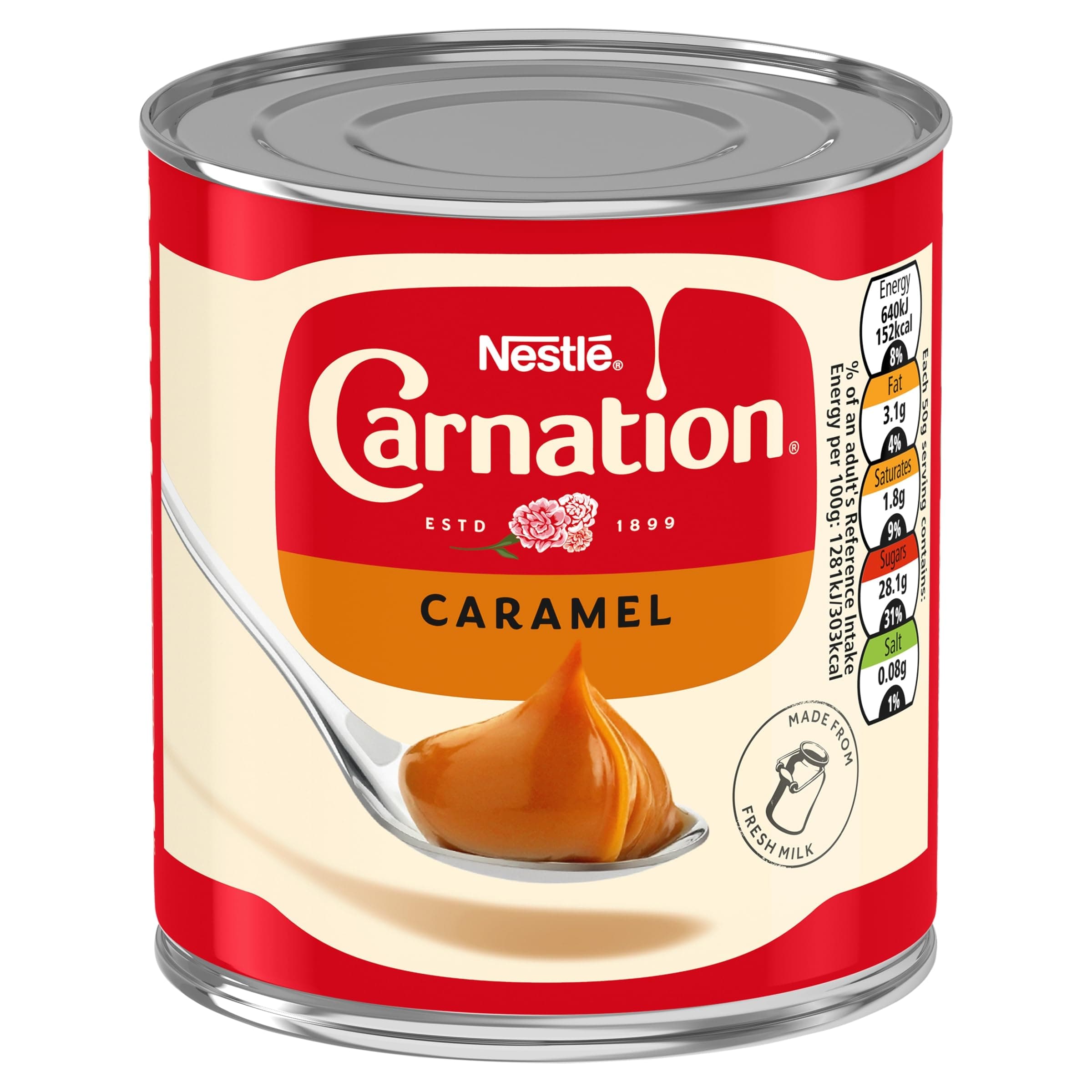 Carnation Banoffee Filling Caramel, 397 g (Pack of 6)