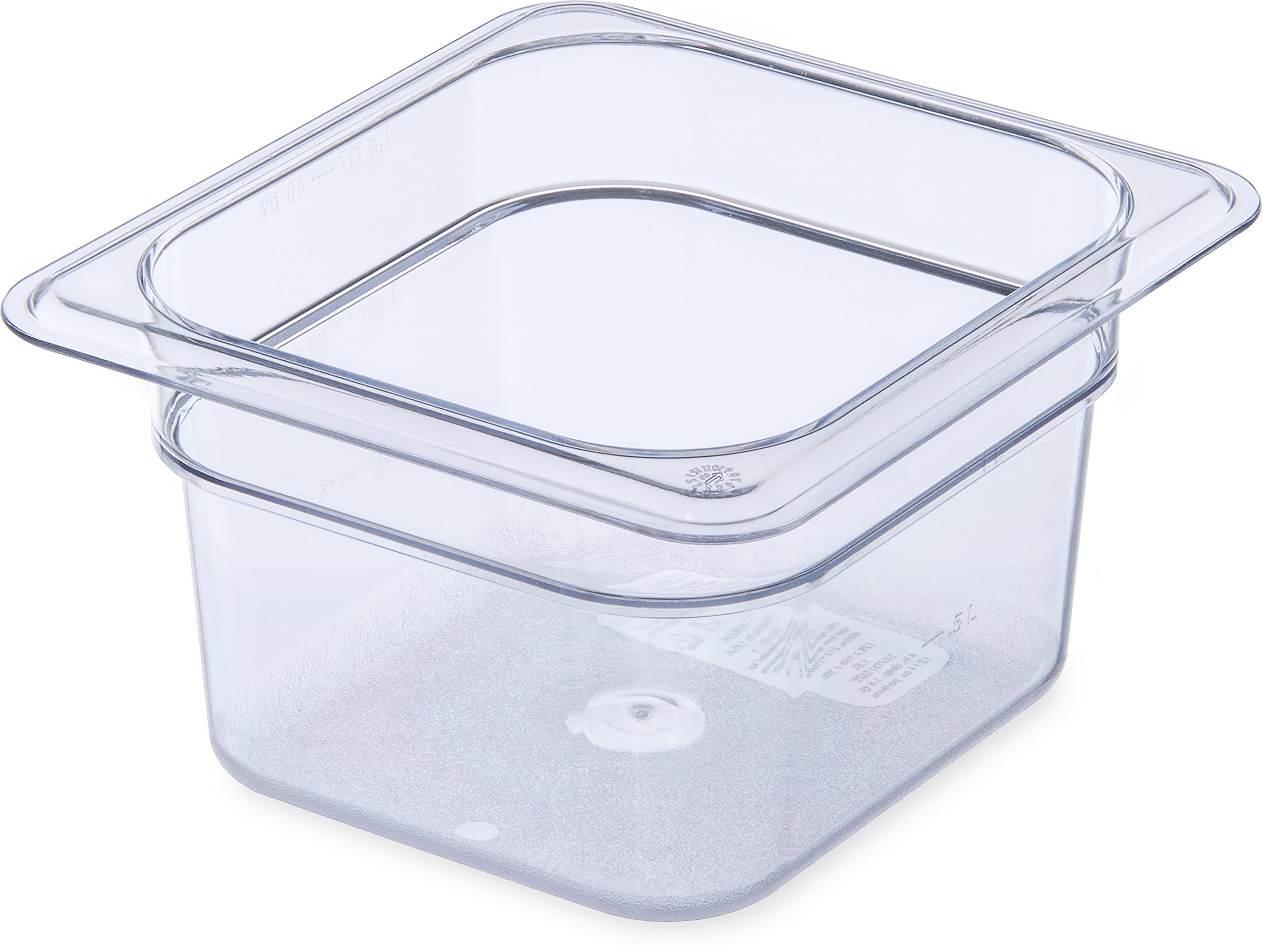 Carlisle Foodservice Products Polycarbonate Food Pan, 4 Inches