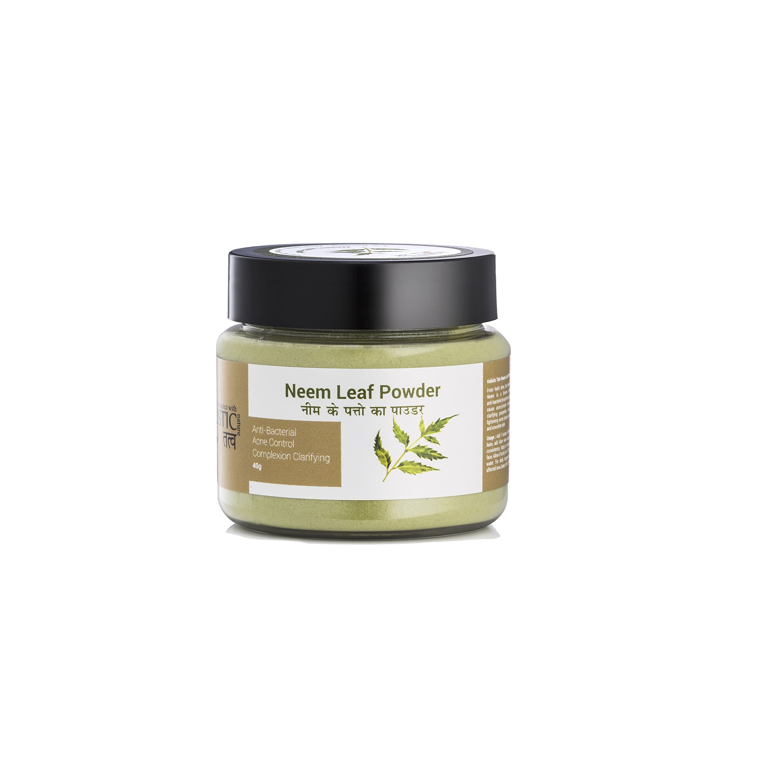 Holistic Tatv Neem Leaf Powder for acne -pimple spot & blemish removal