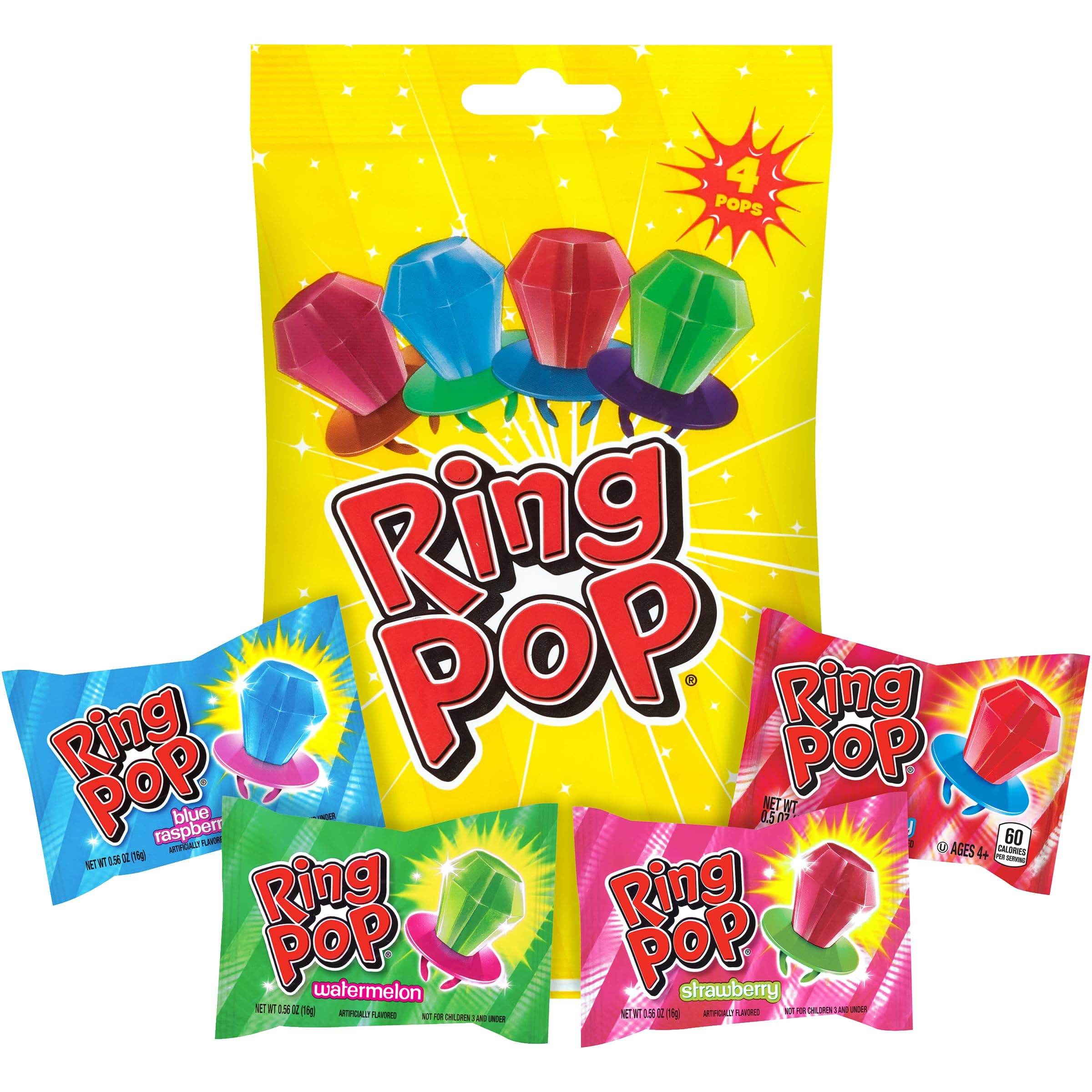 Ring Pop Bonus Bag ( .5 oz each)