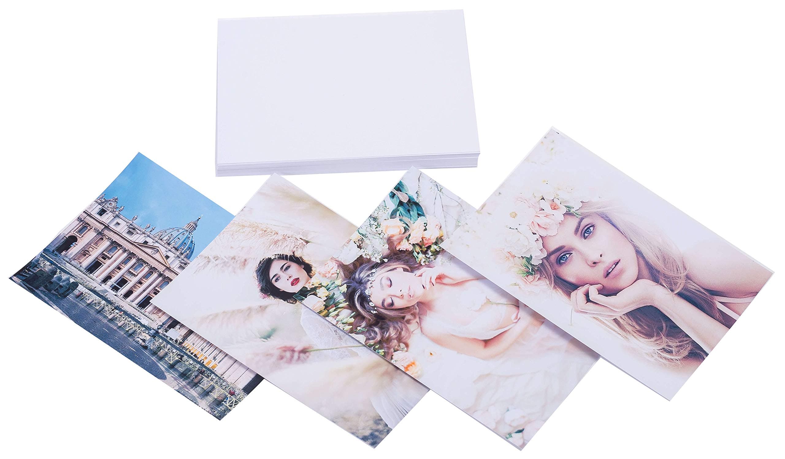 Printerry Matte Photo Paper 4 x 6 Inches (50 Sheets) 58lbs/220gsm, Double Sided