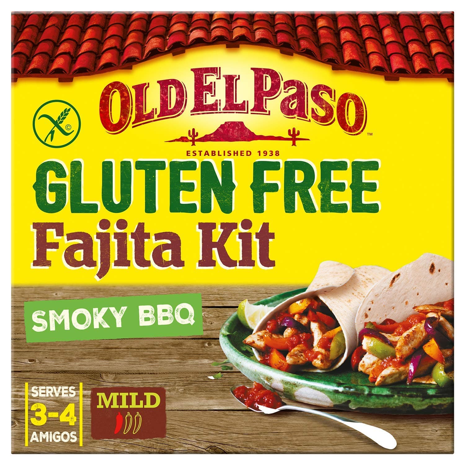Old El Paso Fajita Kit Smoky BBQ Gluten Free