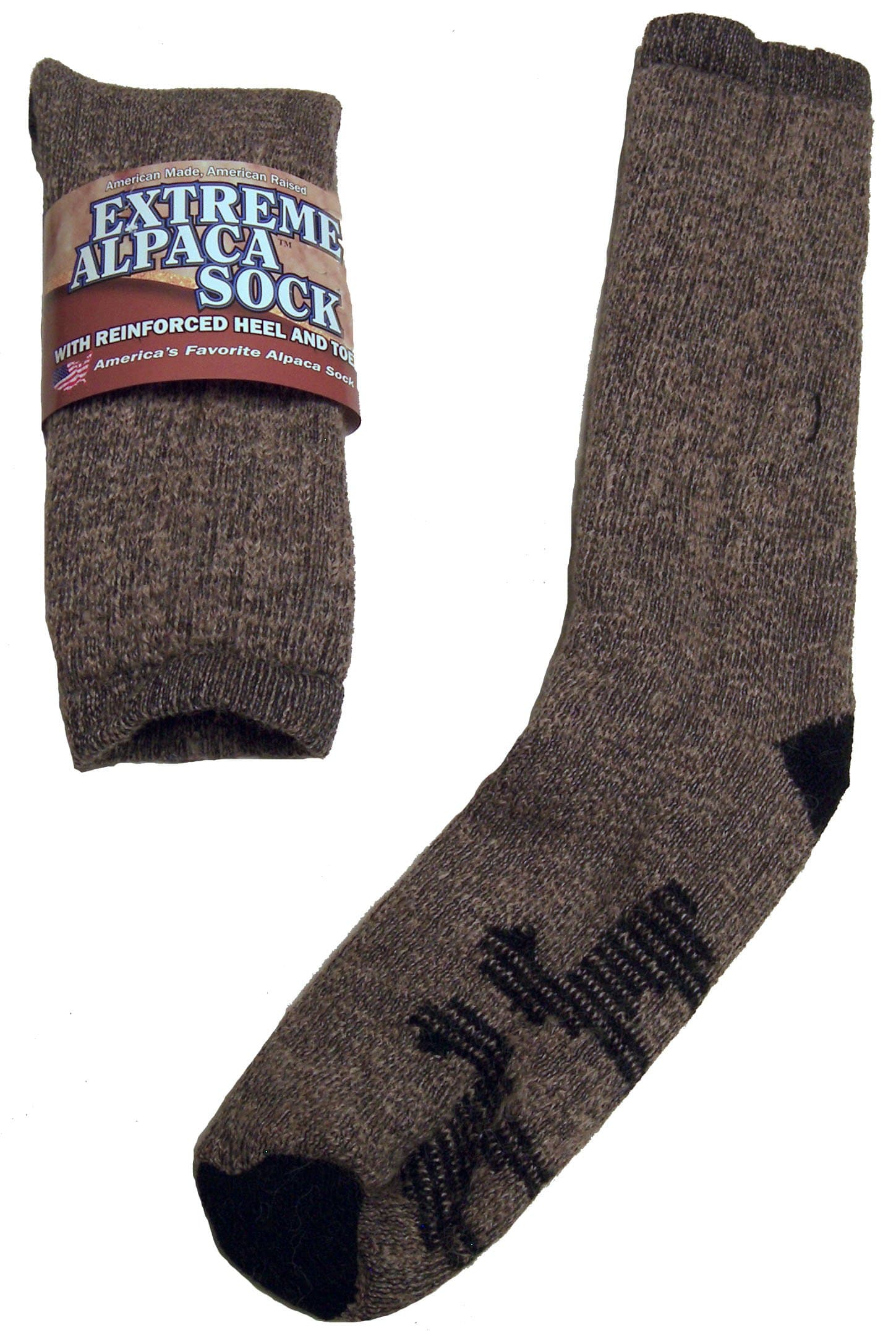 Extreme Alpaca Crew Sock Sz SMALL! (Fit Men's Shoe 4-7, Ladies' 5-8 or Child 9-13)