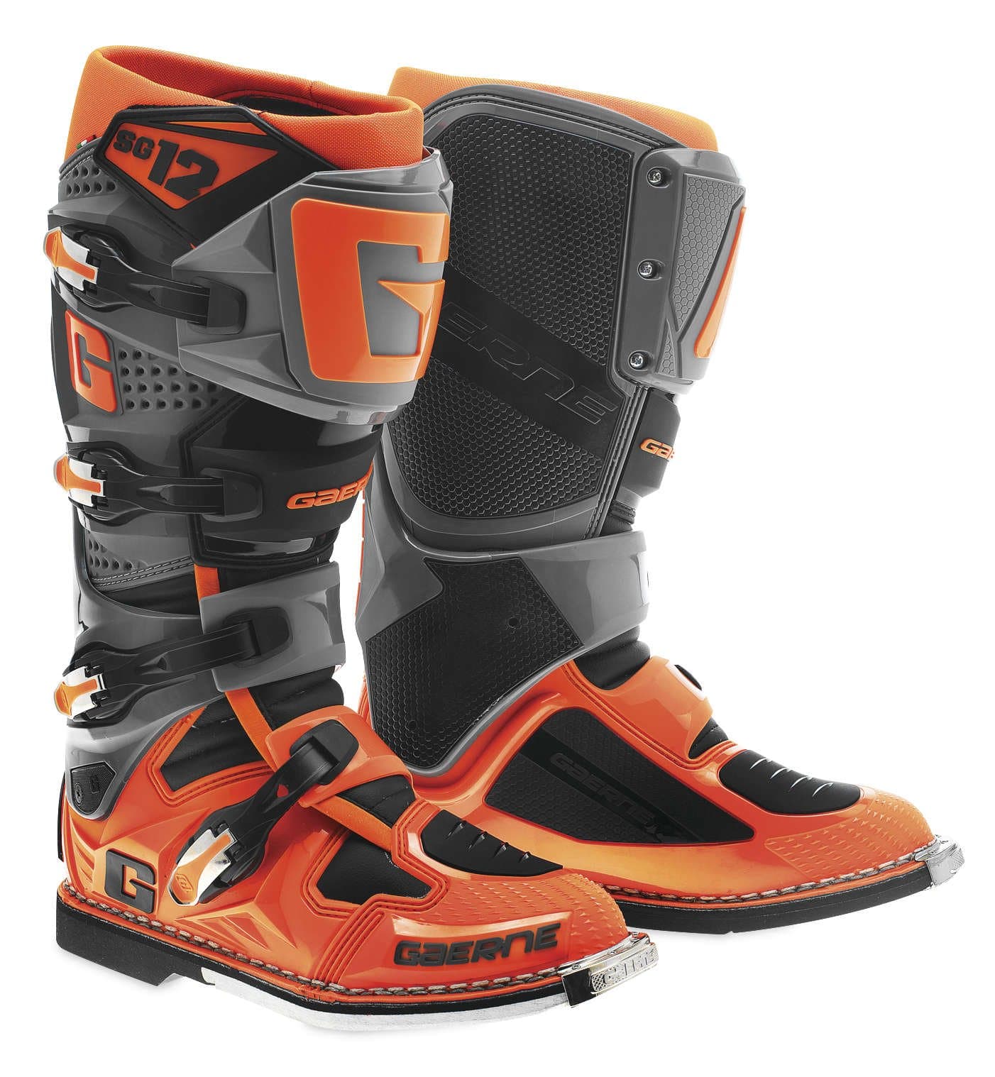 Gaerne SG12 Mens Orange/Black Motocross Boots - 7