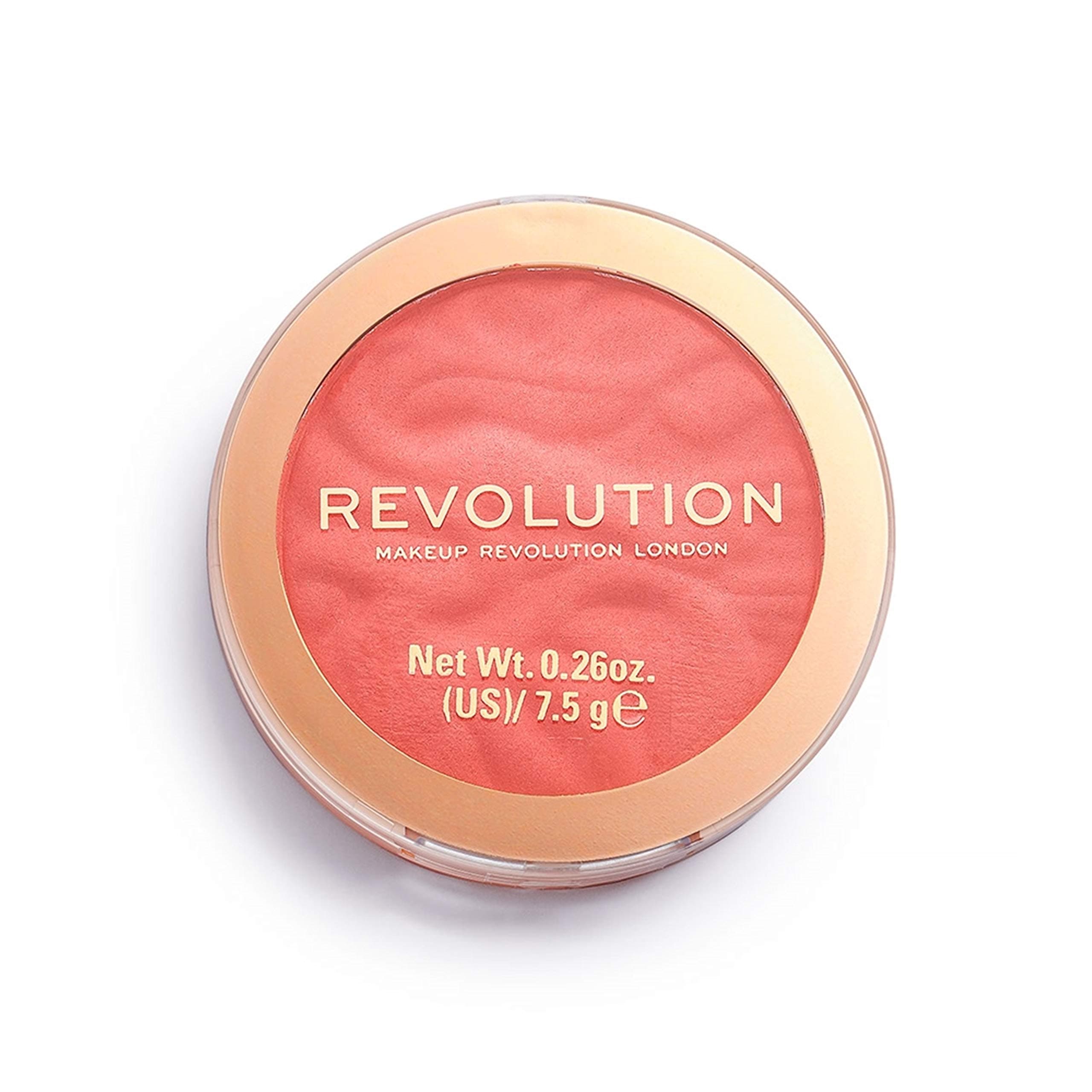 Blusher Reloaded, Pressed Powder Face Blusher, Highly Pigmented & Long-Lasting Formula, Coral Dream, 0.26 oz