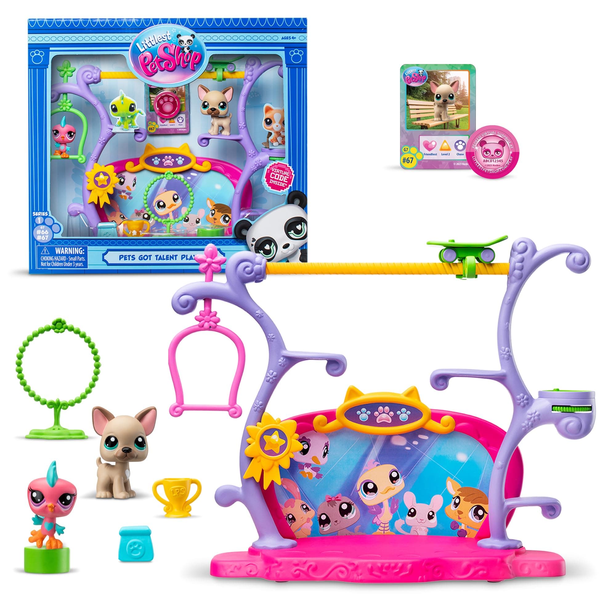 Littlest Pet Shop New Pets Got Talent Playset