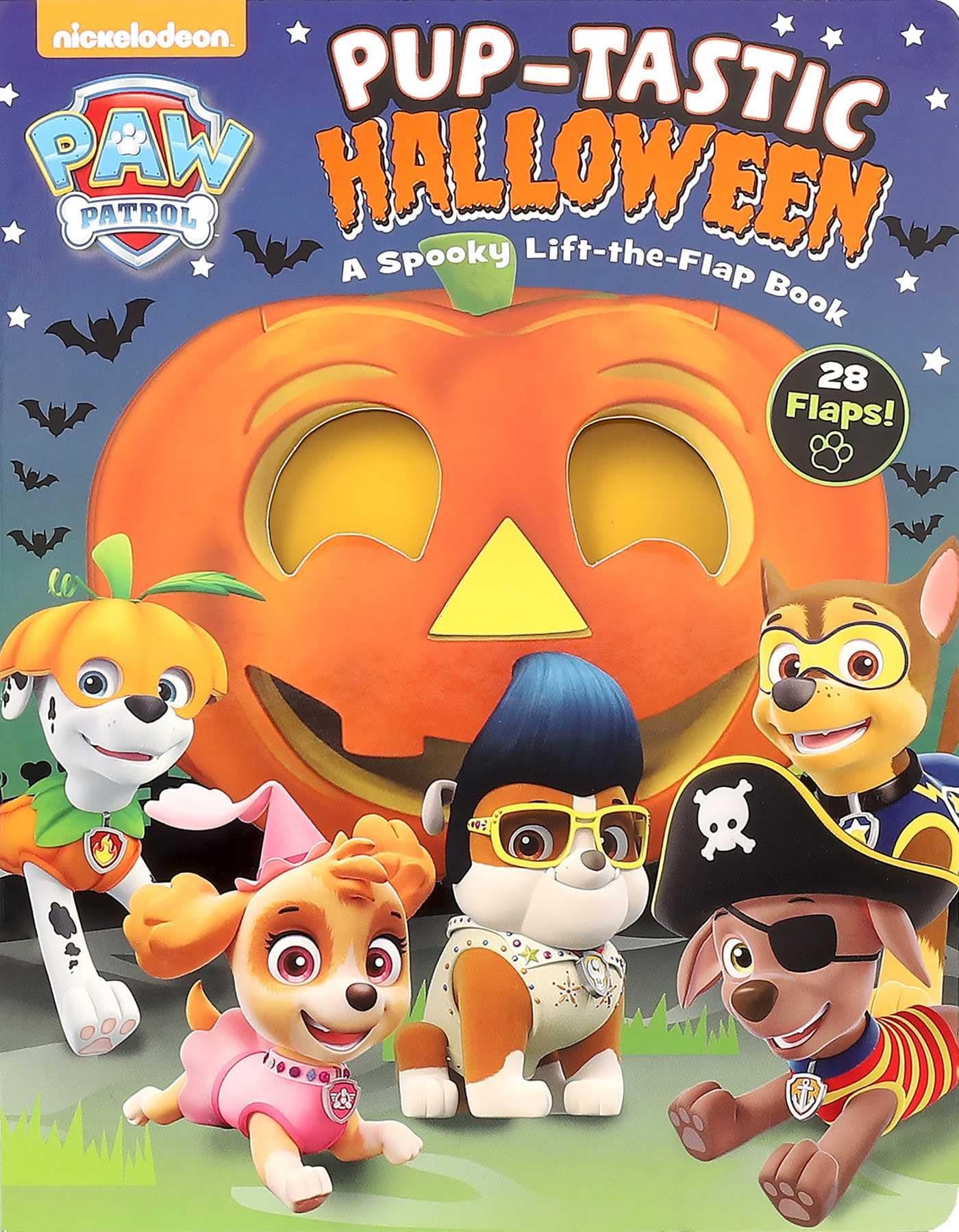 Nickelodeon Paw Patrol: Pup-Tastic Halloween: A Spooky Lift-The-Flap Book Board book – Lift the flap, 26 Sept. 2017