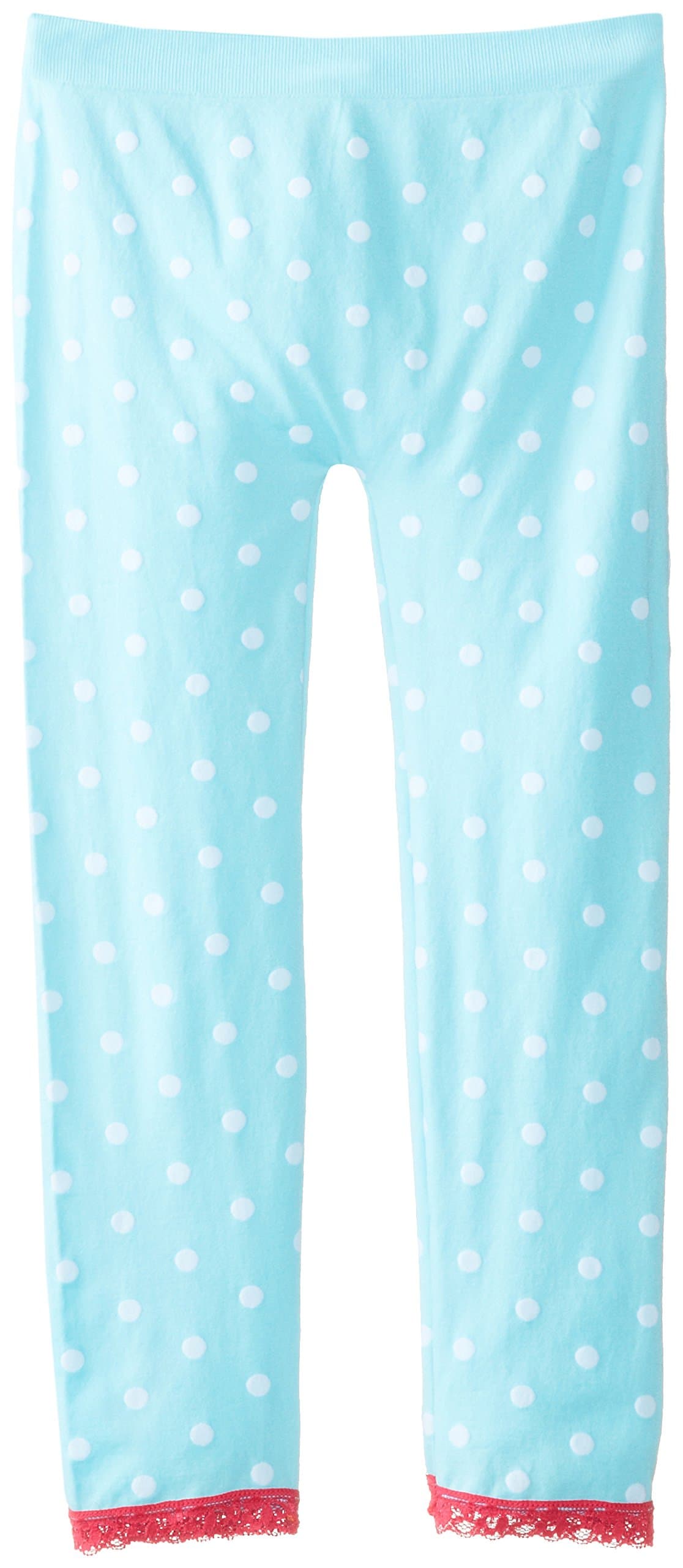 One Step Up Big Girls' Seamless Legging Pant with Lace Trim