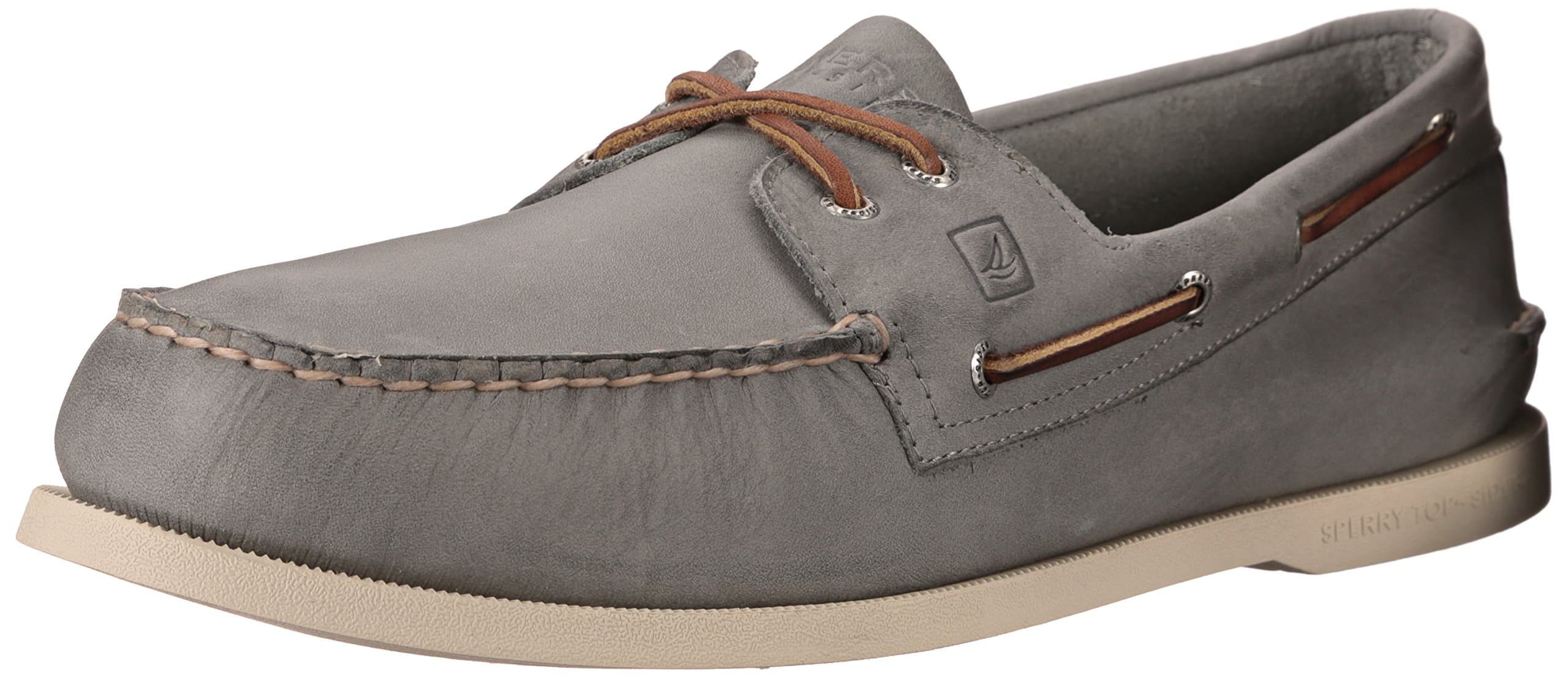 Sperry Men's Authentic Original 2-Eye Boat Shoe, ICE, 12 M US