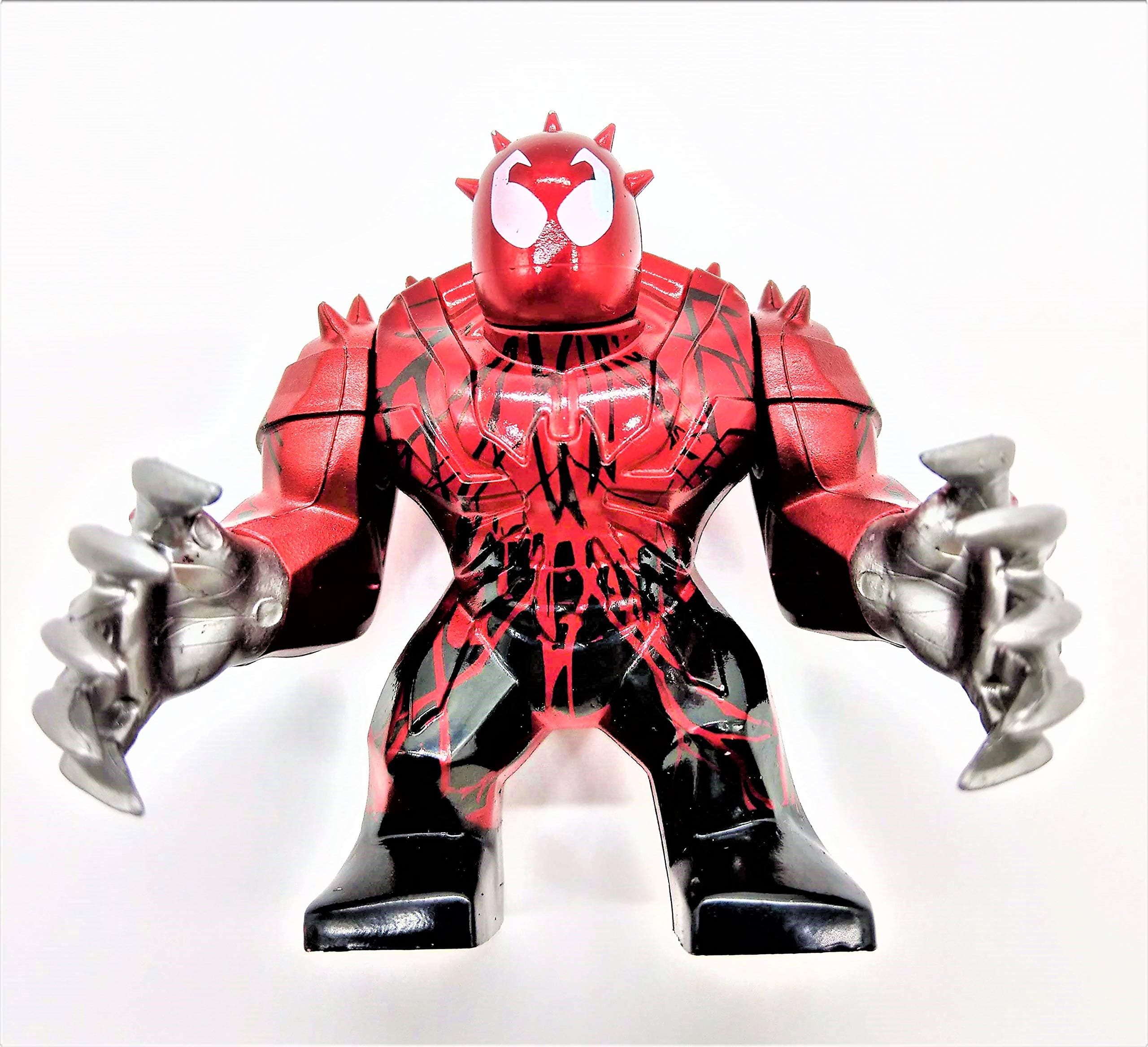 Toxin/Carnage Action Figure with Silver Hands Toy with Movable Hands!