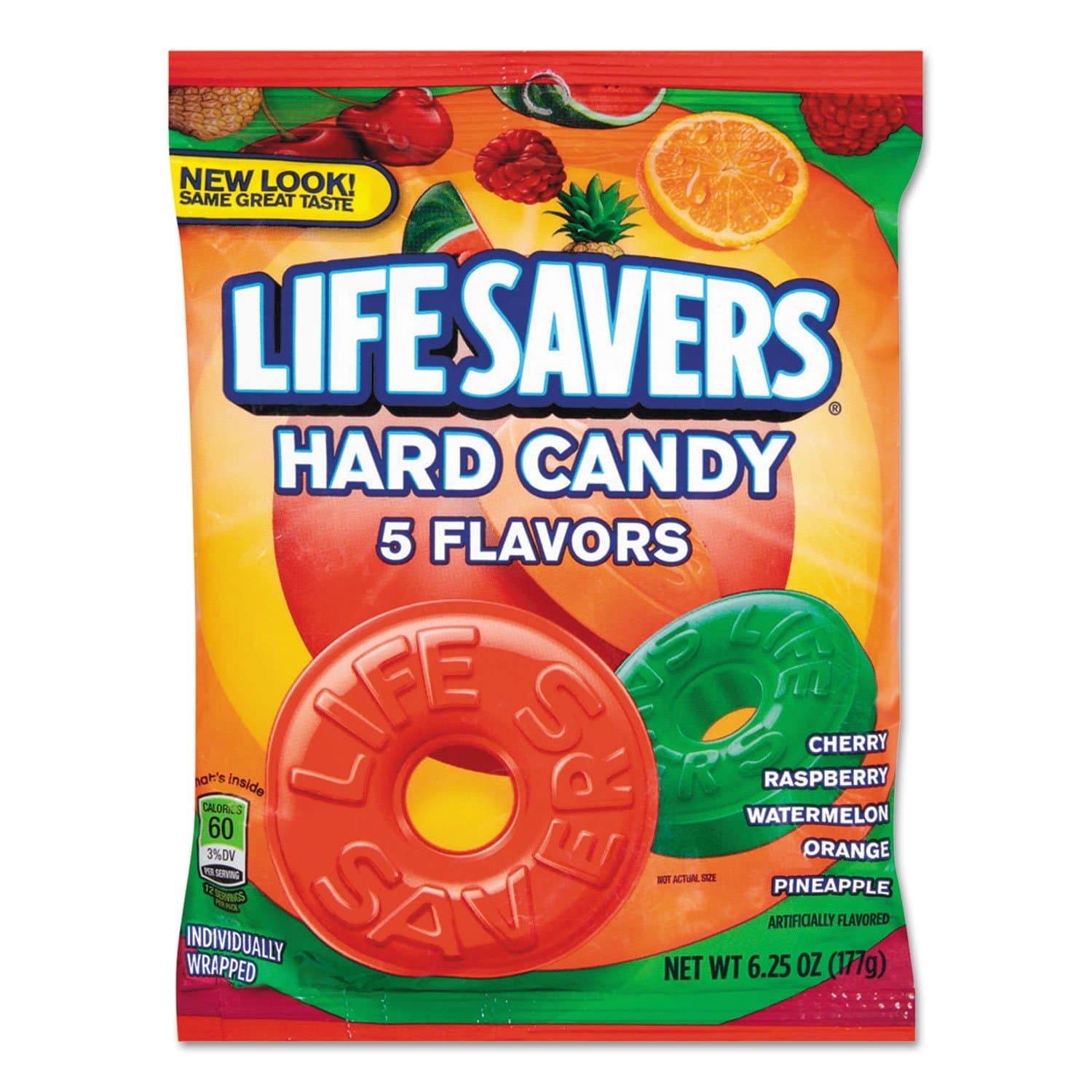 Life Savers 5 Flavors Hard Candy Bag, 6.25 ounce